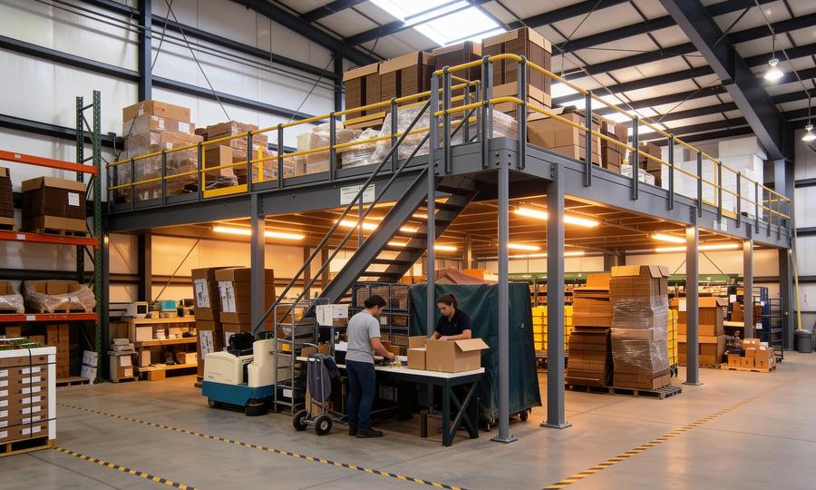 How much does a 2,000 sq ft mezzanine cost in 2026?
