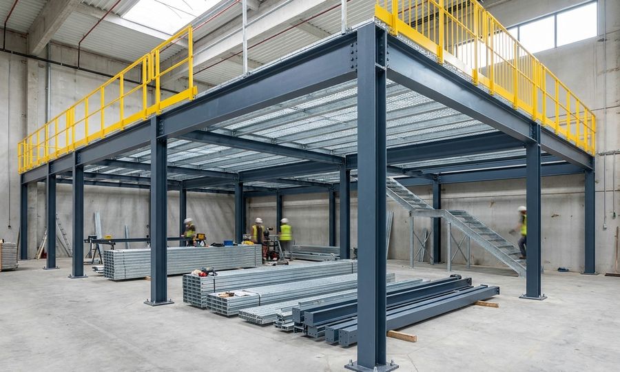 The mezzanine installation timeline: week-by-week