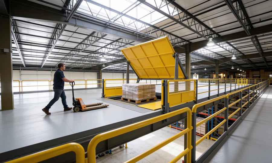 Mezzanine safety gates: types, requirements, and what they cost