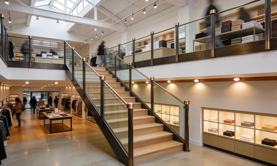 Retail mezzanines: the code that separates a stockroom from a sales floor