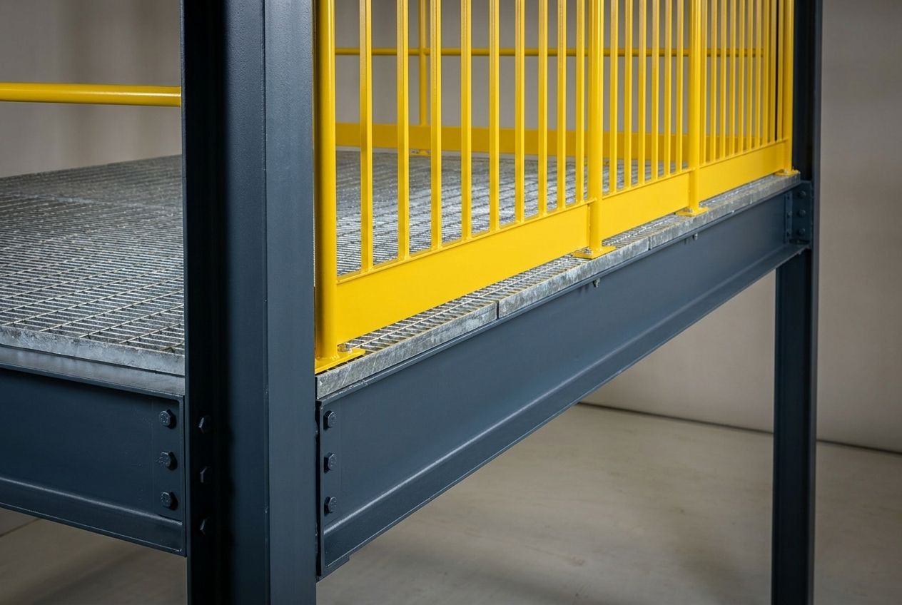 OSHA requirements for mezzanines: railings, gates, and egress