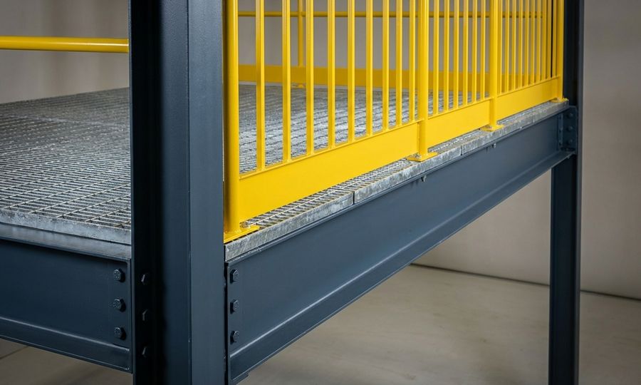 OSHA requirements for mezzanines: railings, gates, and egress