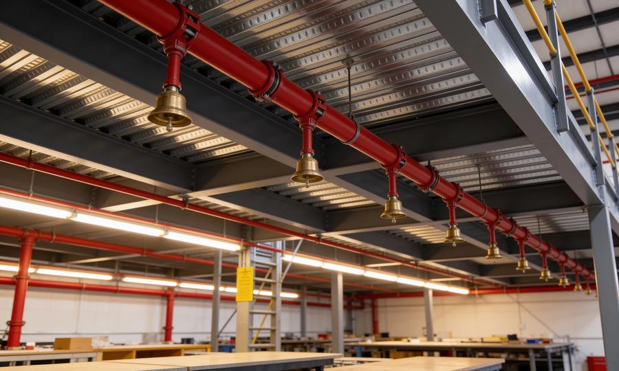 Mezzanine fire sprinkler requirements: the NFPA 13 rules in plain English