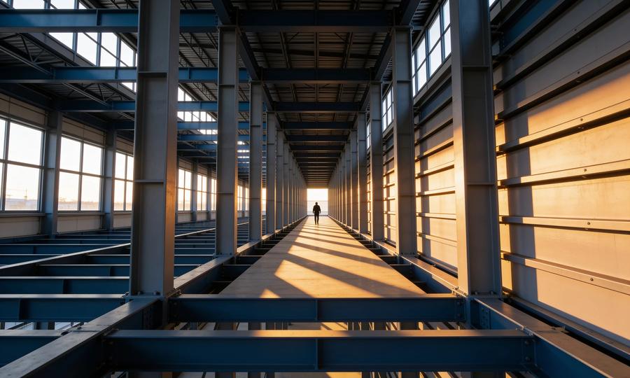 Steel mezzanines: the material, the framing systems, and why steel won