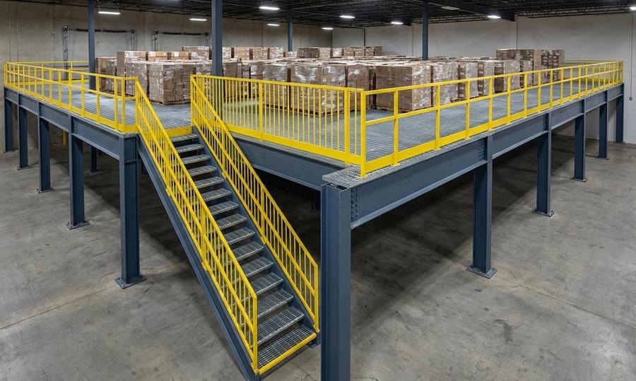 Mezzanine load capacity explained: live loads, dead loads, and point loads