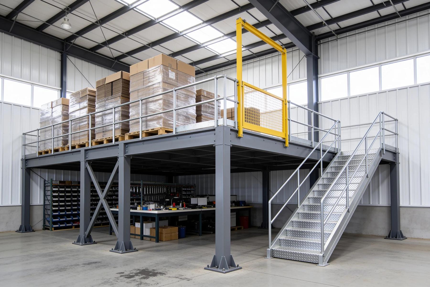 What is an industrial mezzanine? Types, uses, and when you need one