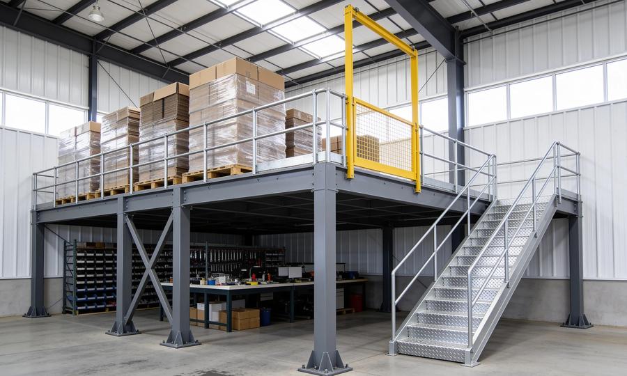 What is an industrial mezzanine? Types, uses, and when you need one