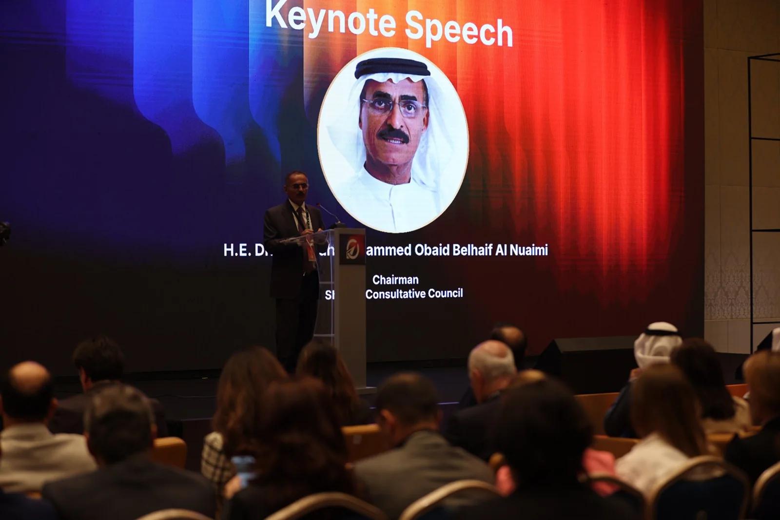 The main stage and conference audience at GIF Georgia 2025.