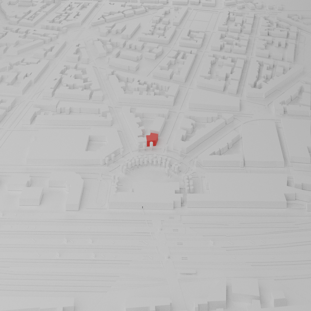 Rendering von Frankfurt am Main