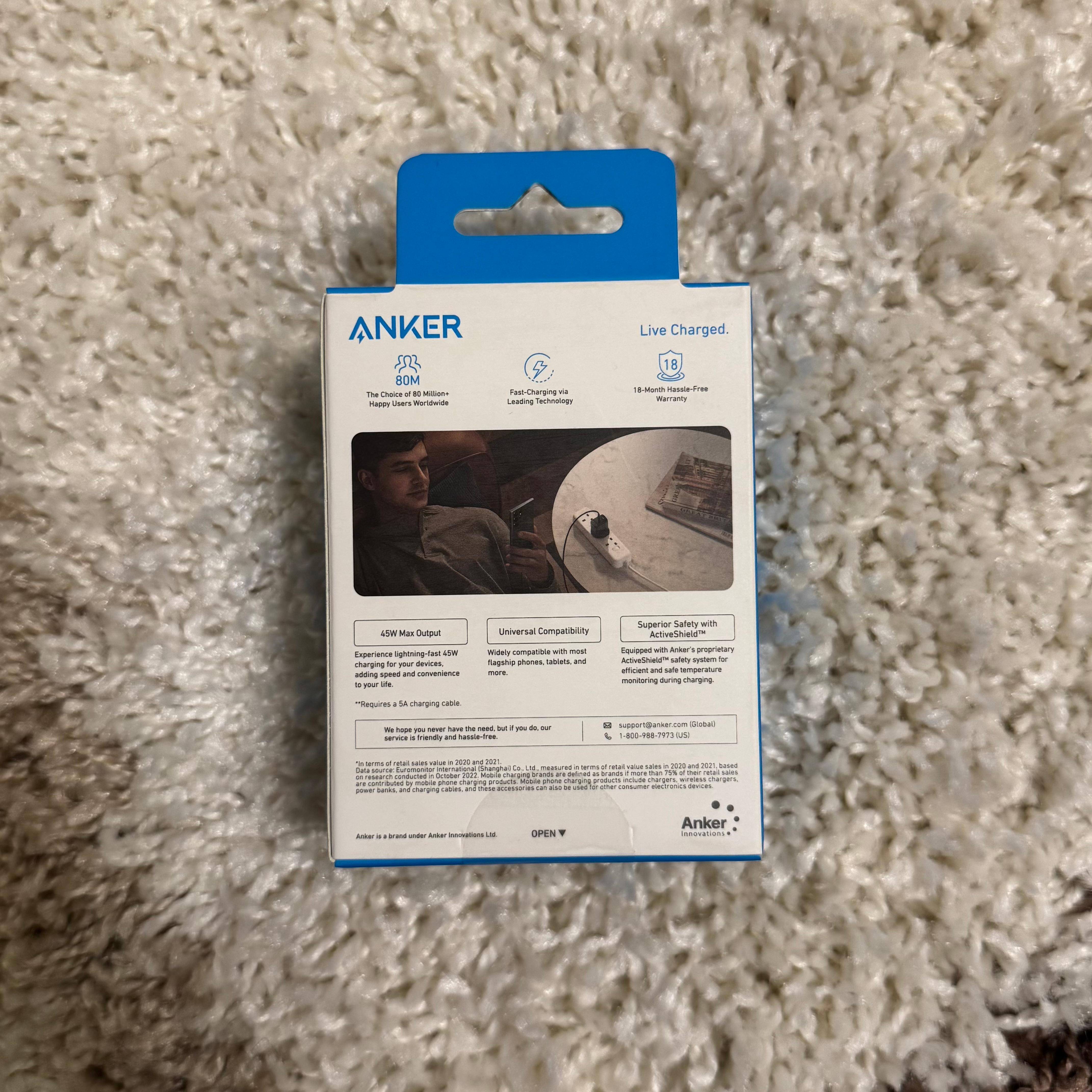 Anker Ace Charger 45W Type C Fast Charger image 2