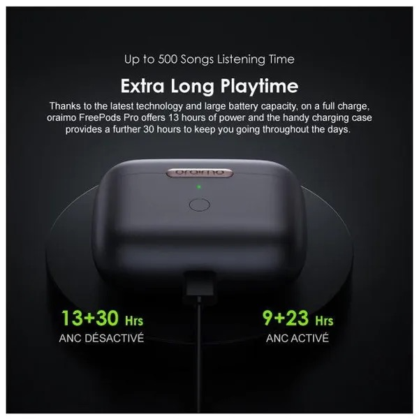 Oraimo FreePods Pro with Active Noise Cancellation image 5