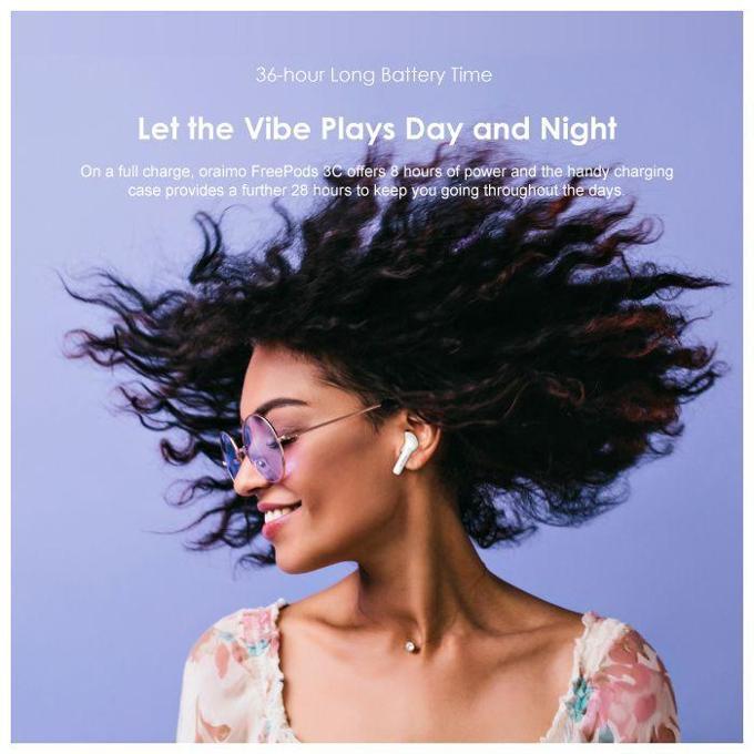 Oraimo FreePods 3C ENC True Wireless Earbuds image 11