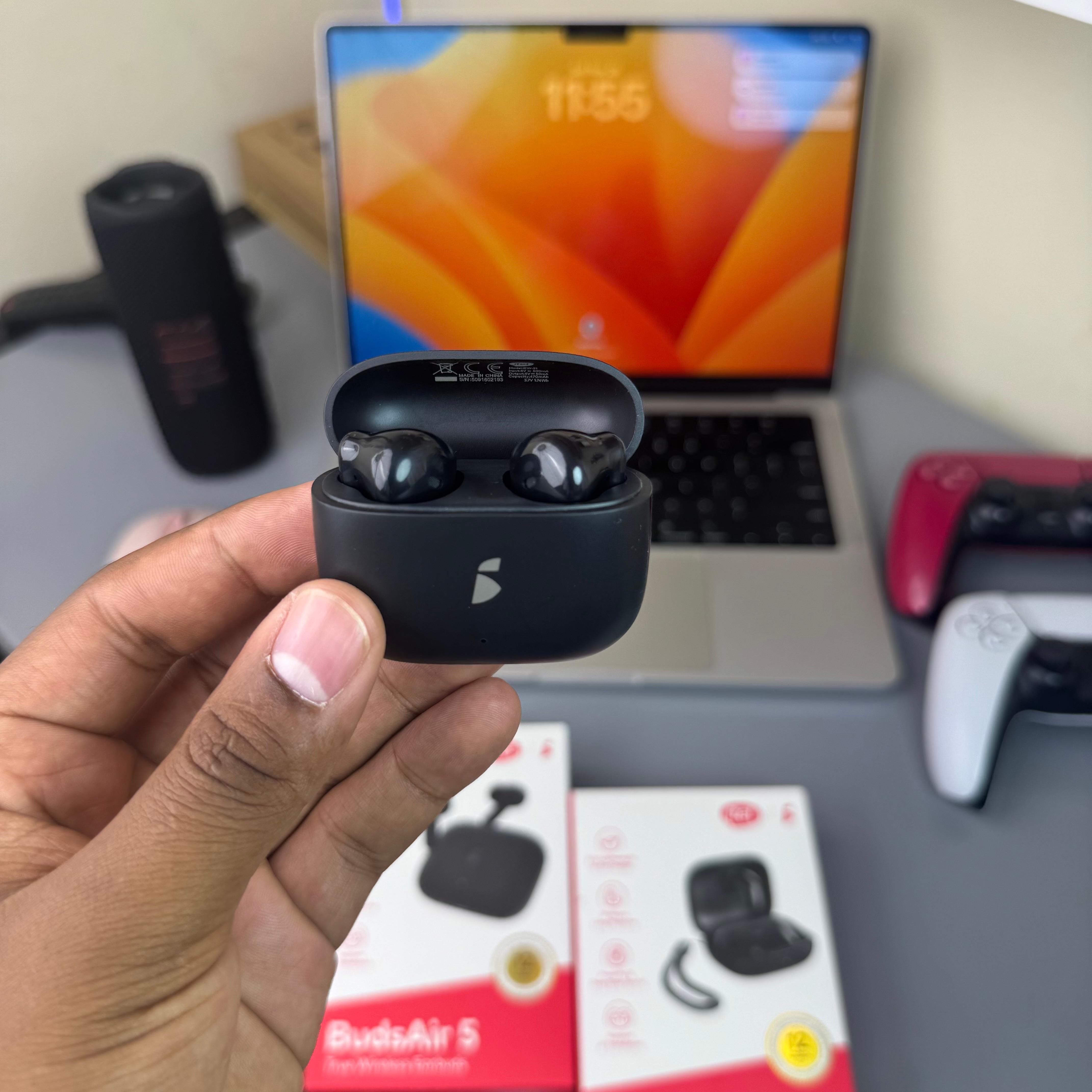 Itel BudsAir 5i Half in Ear no rubber tips image 2