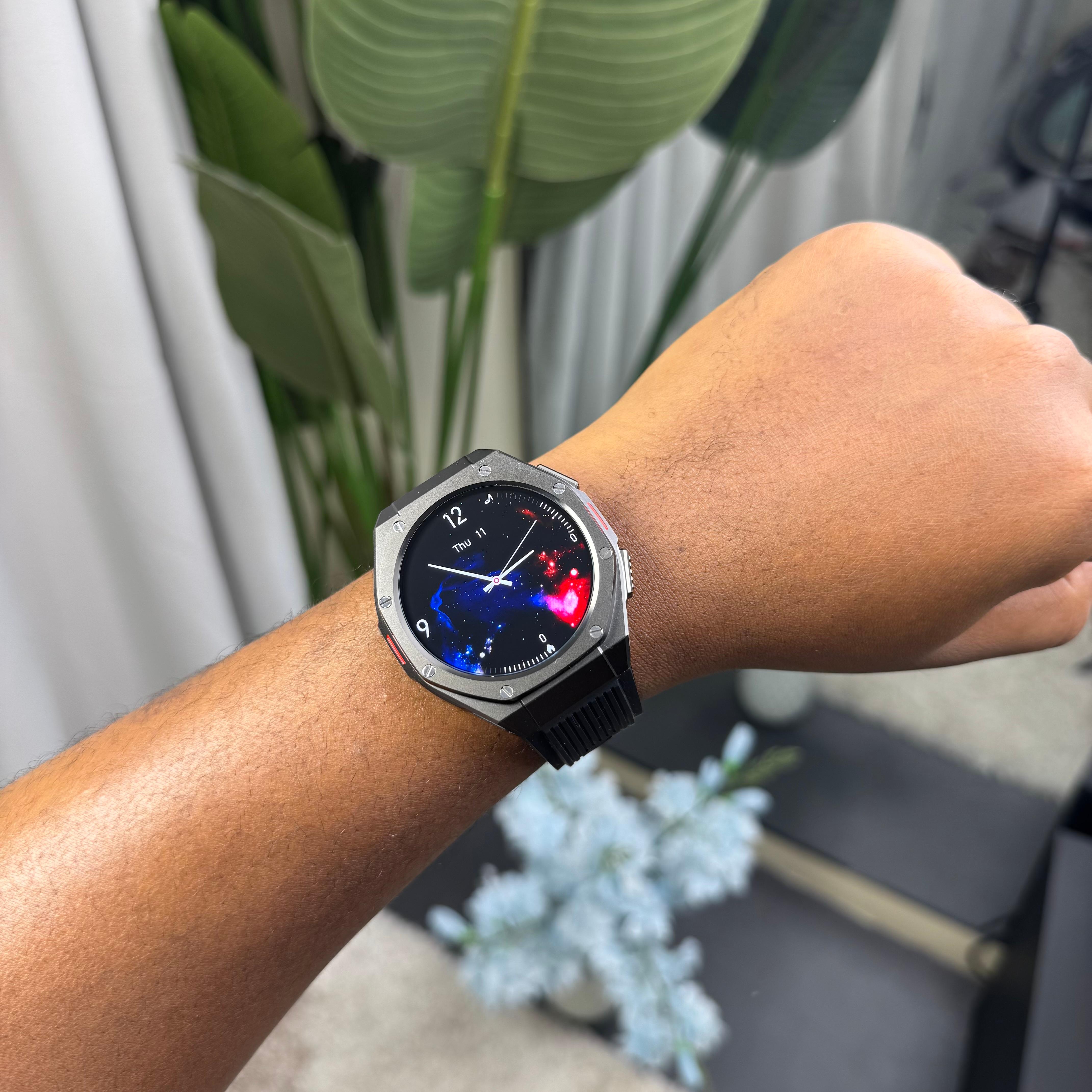 Itel Sones 2 Sailor Smartwatch ISw-42S Amoled Display Musculine smartwatch image 3