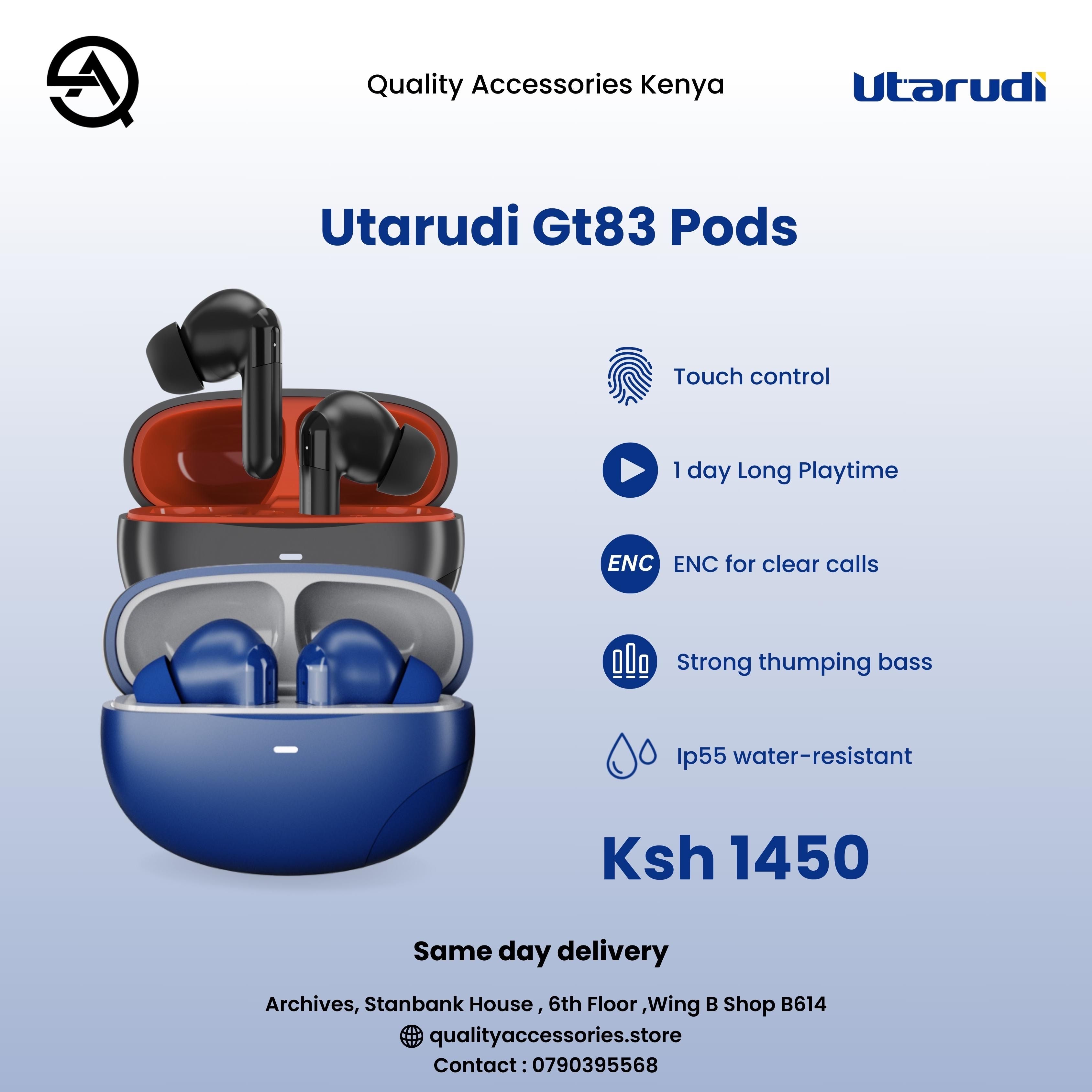 Utarudi Gt83 Pods