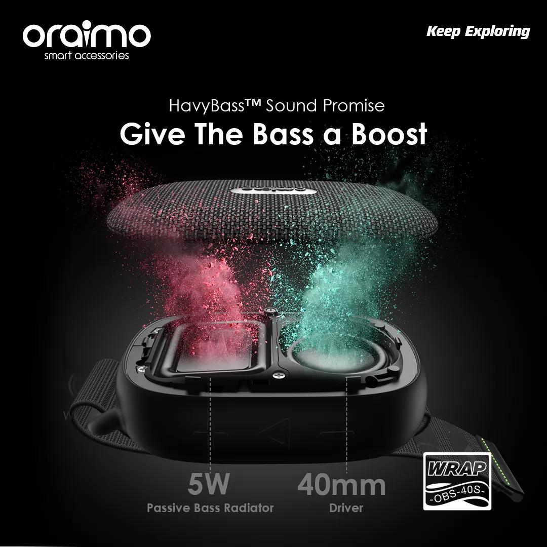 Oraimo Wrap 5W FM IP67 Wireless Speaker image 3