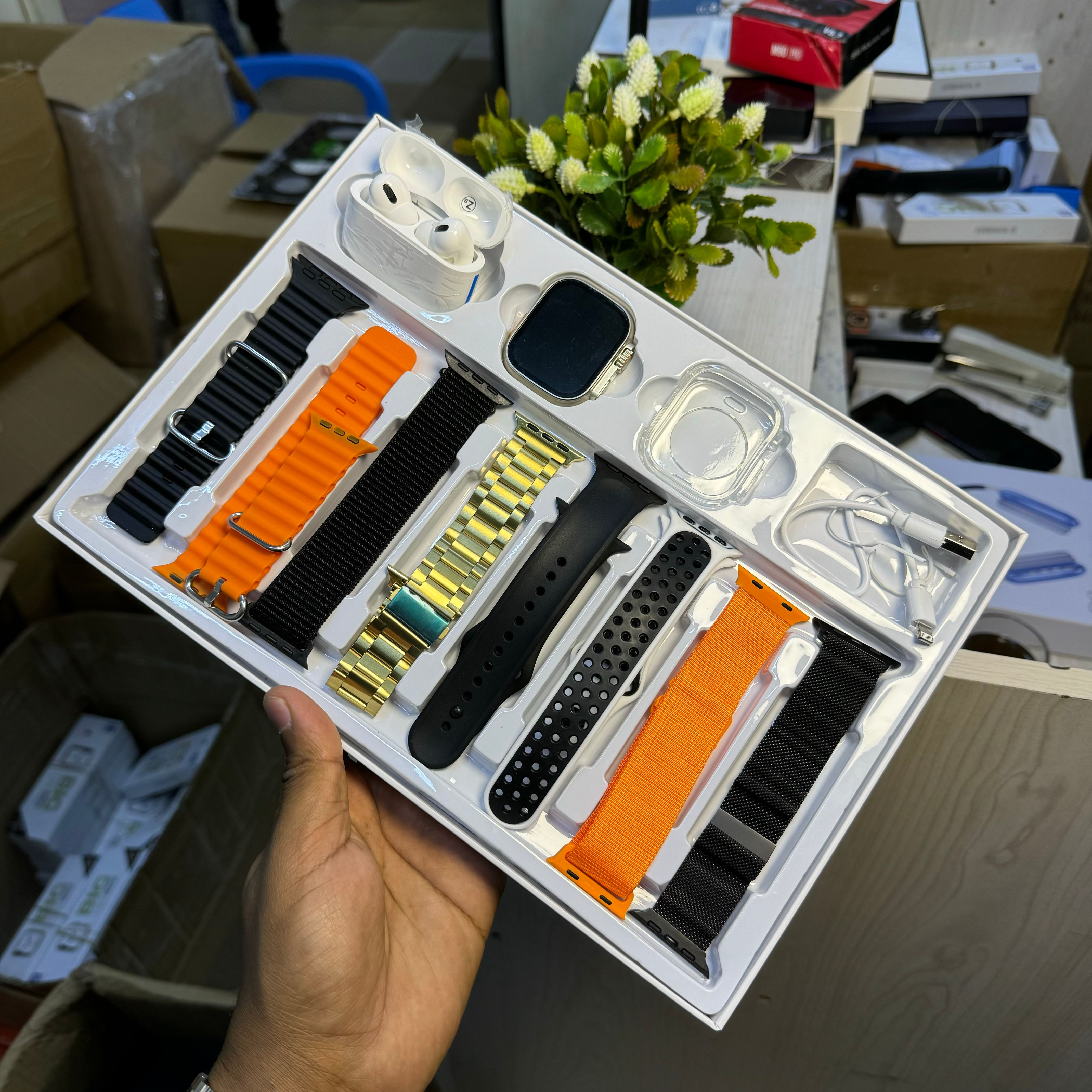 Use9 8 straps Smartwatch set