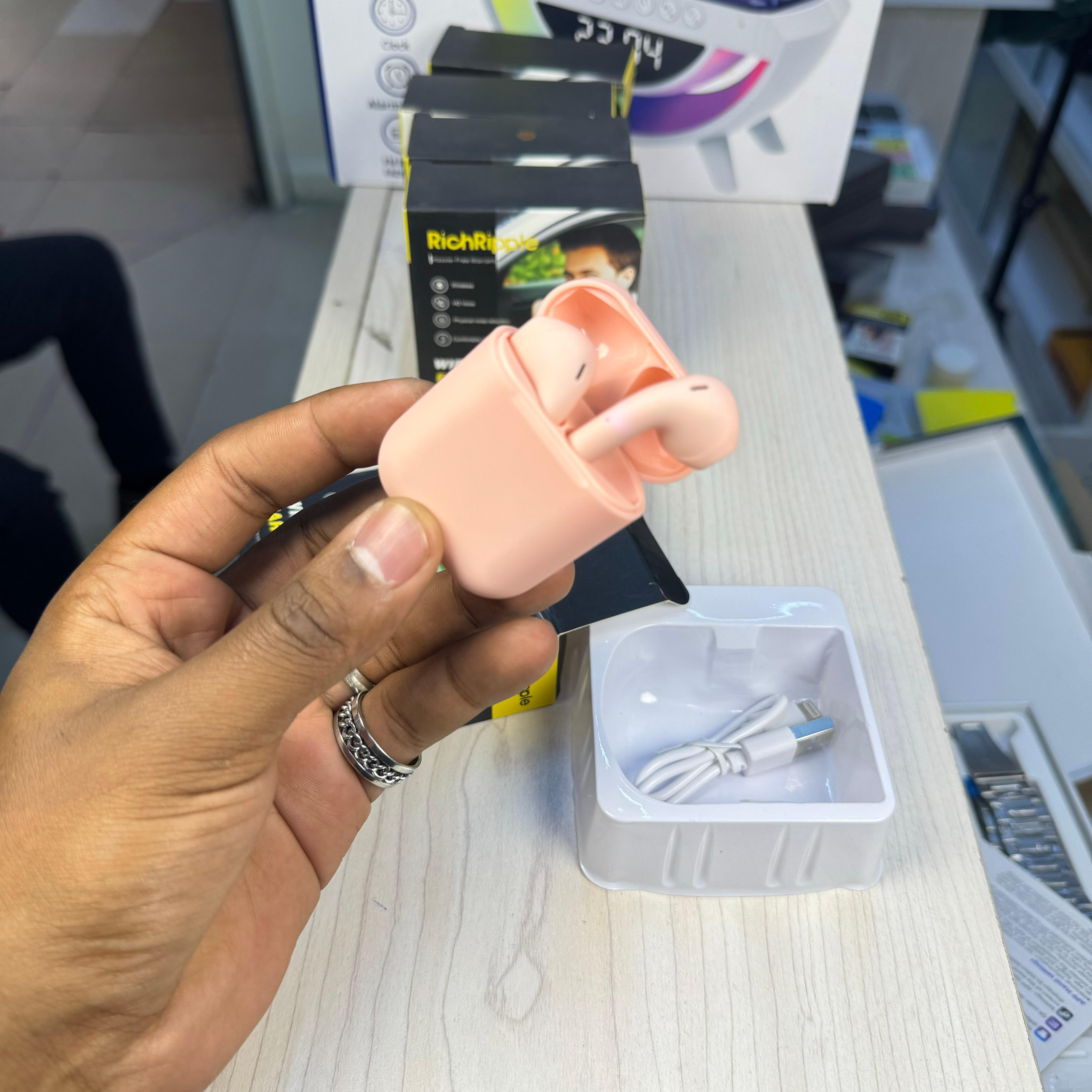 RichRipple Inpods 12 Bluetooth Airpods image 5