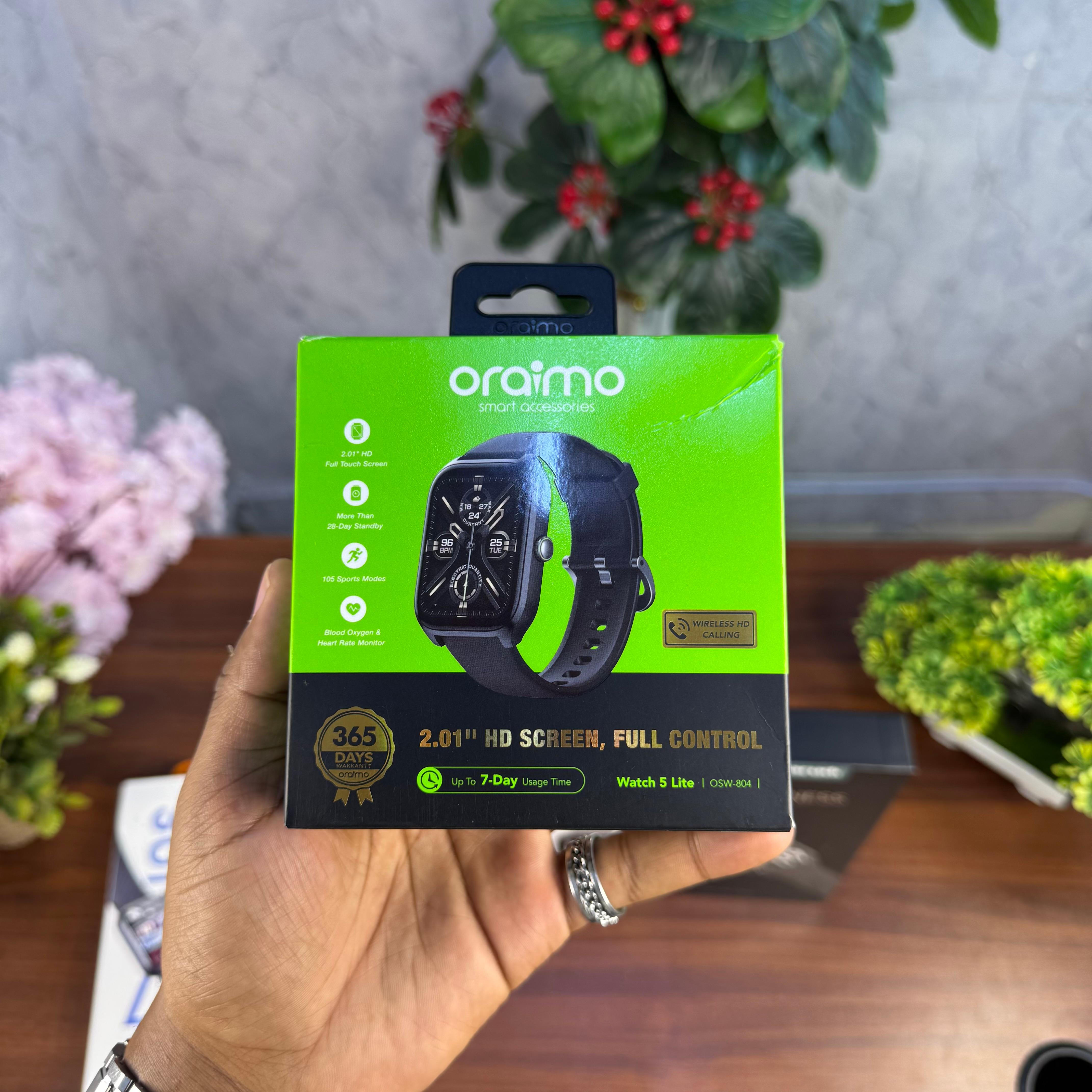 Oraimo Watch 5 Lite Smartwatch OSW-804 image 5