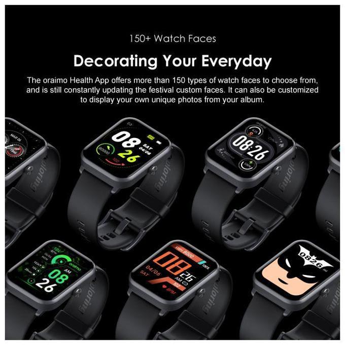 Oraimo Watch 3 Pro 1.83'' LCD IP68 Smart Watch image 8