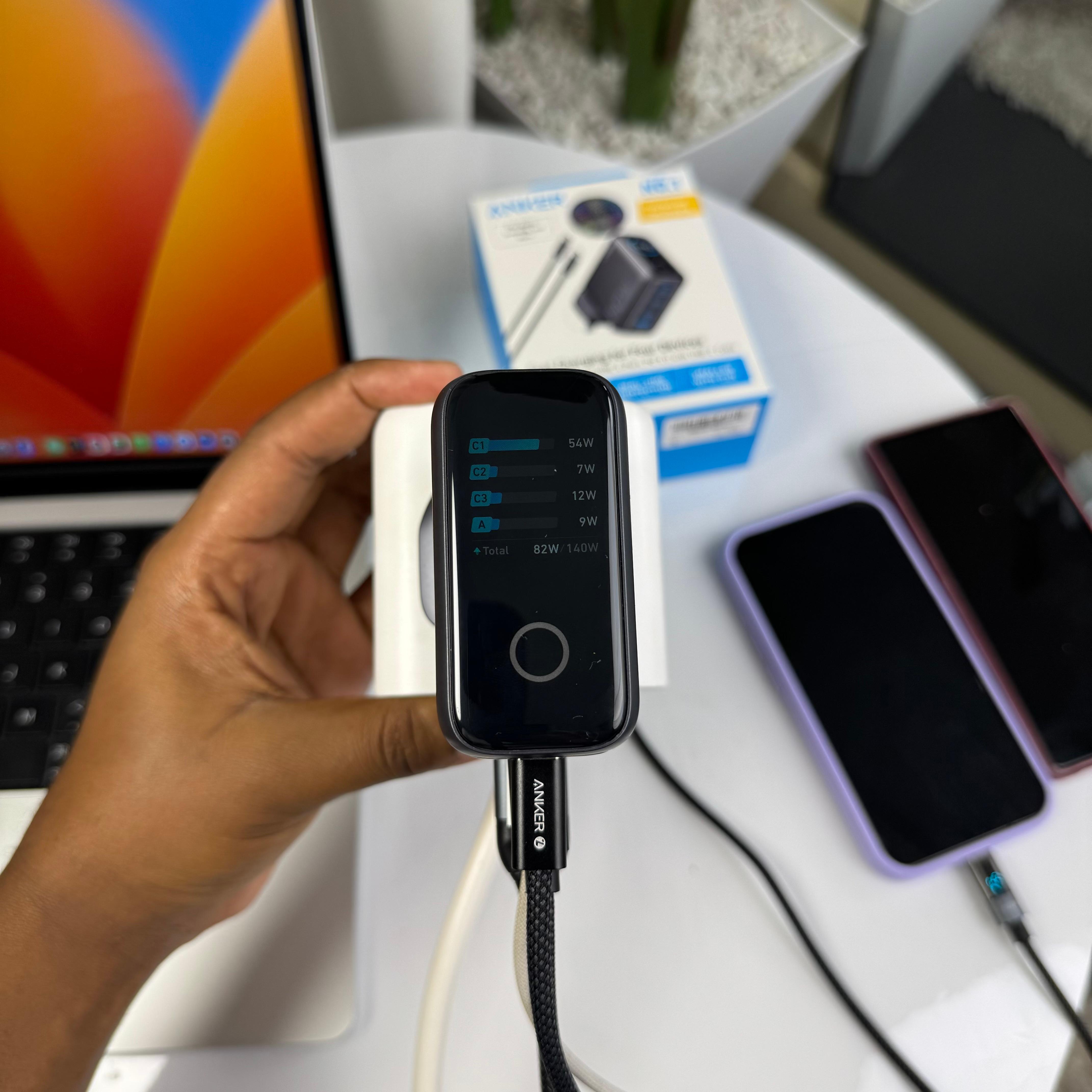 Anker 140W 4 in 1 Charger (140W, 4 Port, PD 3.1) with USB C to C Cable image 2