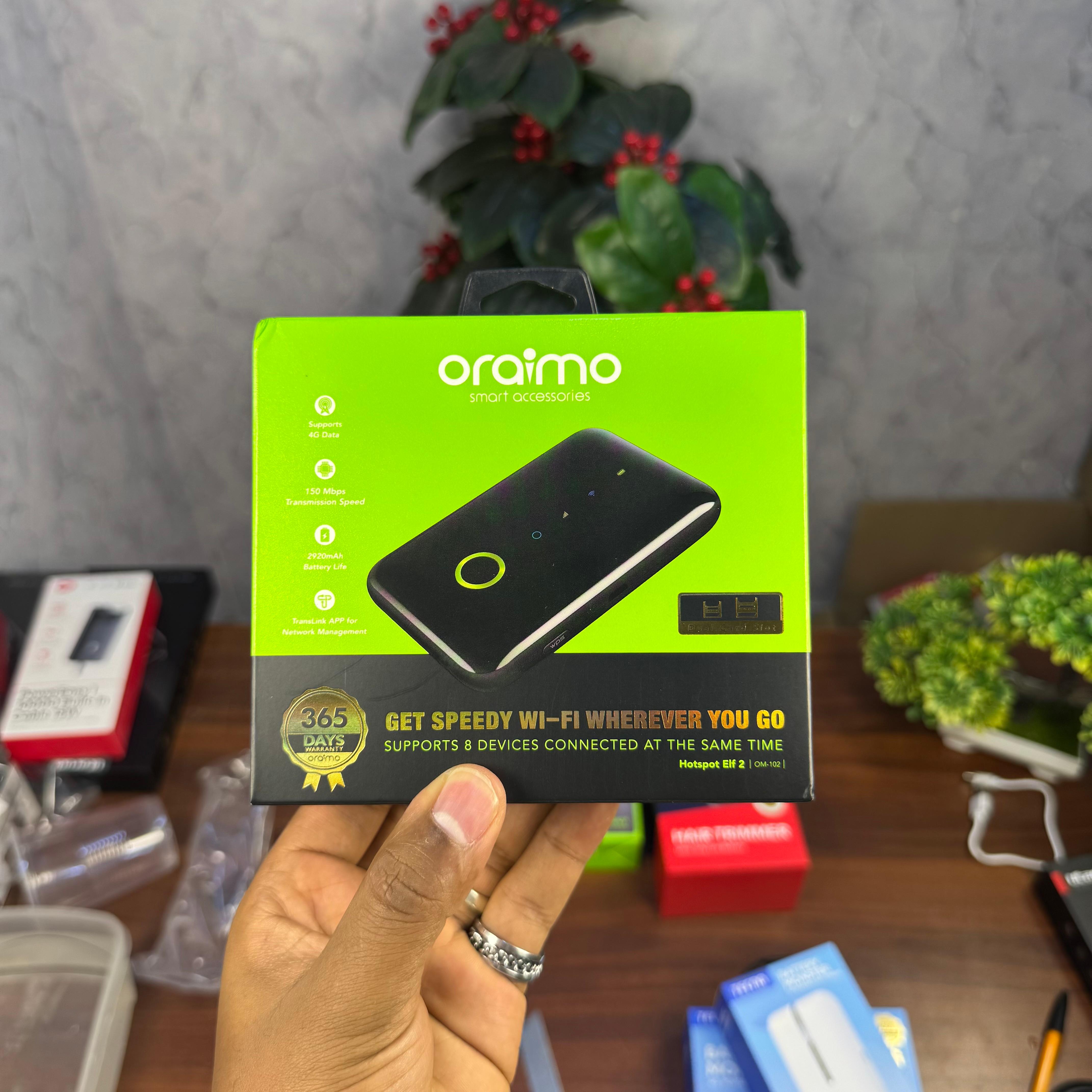 Oraimo Mifi Elf 2 Mobile Hotspot image 3