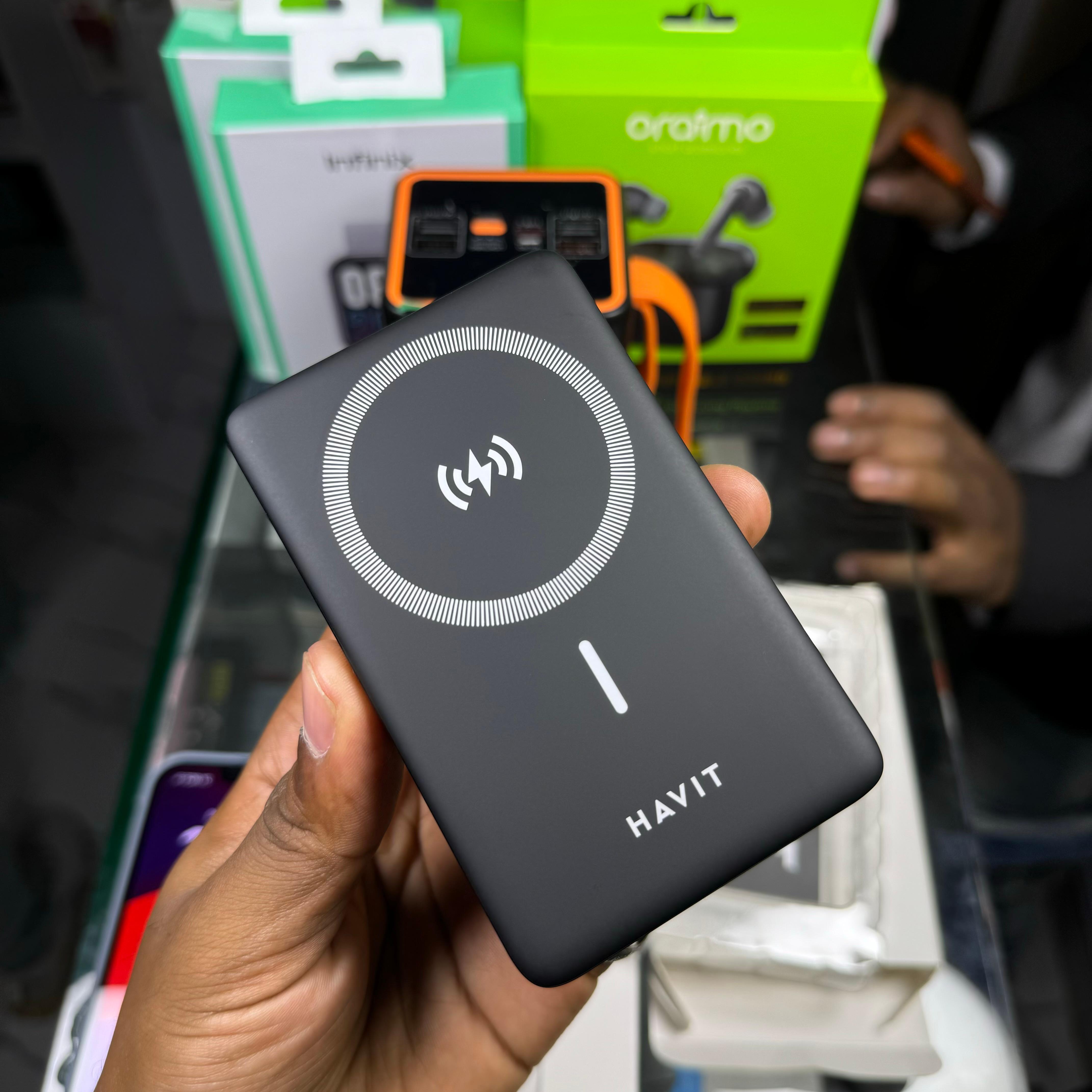 Havit Pb5203 Magnetic wireless powerbank image 2