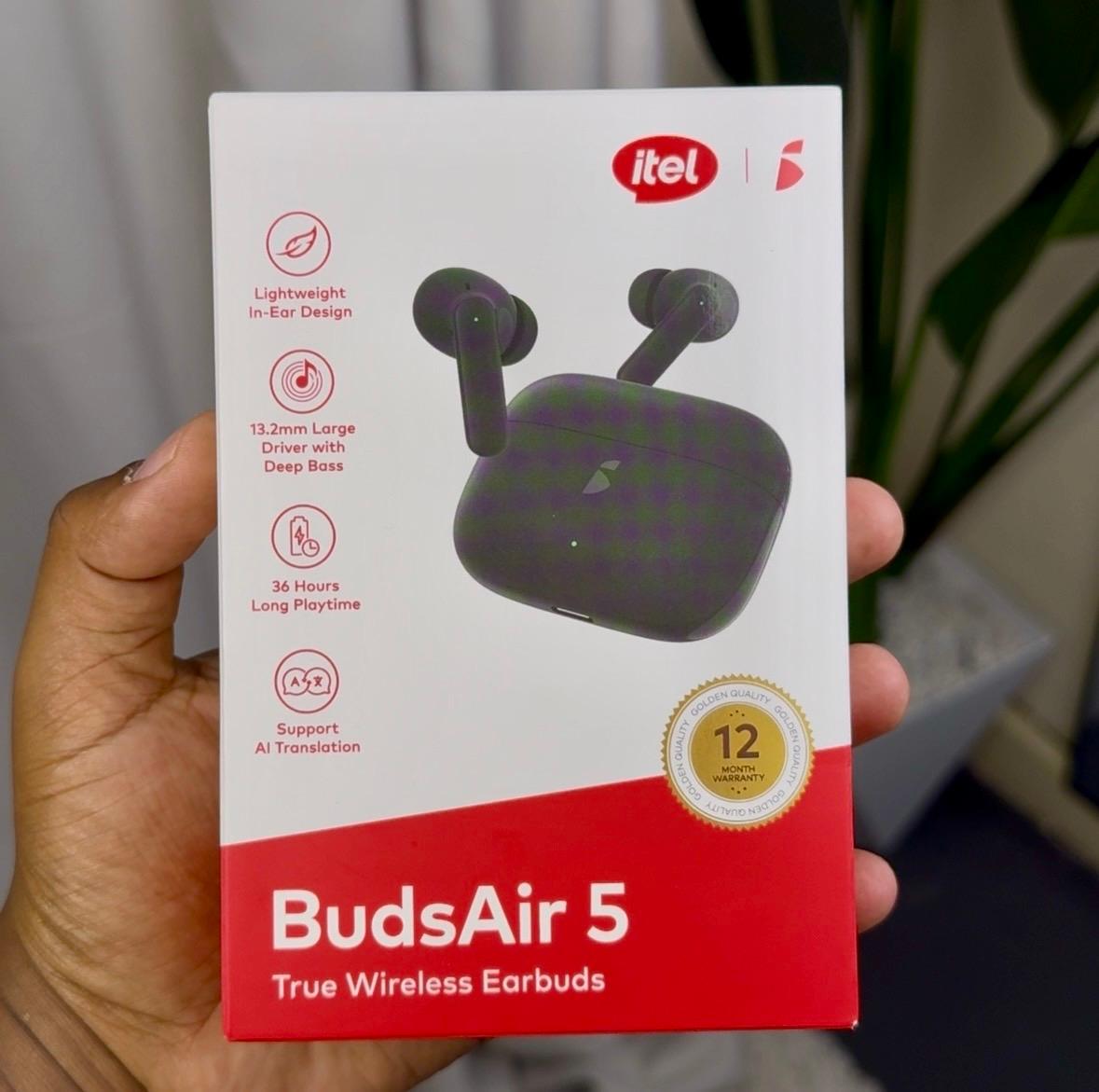 Itel BudsAir 5 with 13.2mm Large Drivers image 7