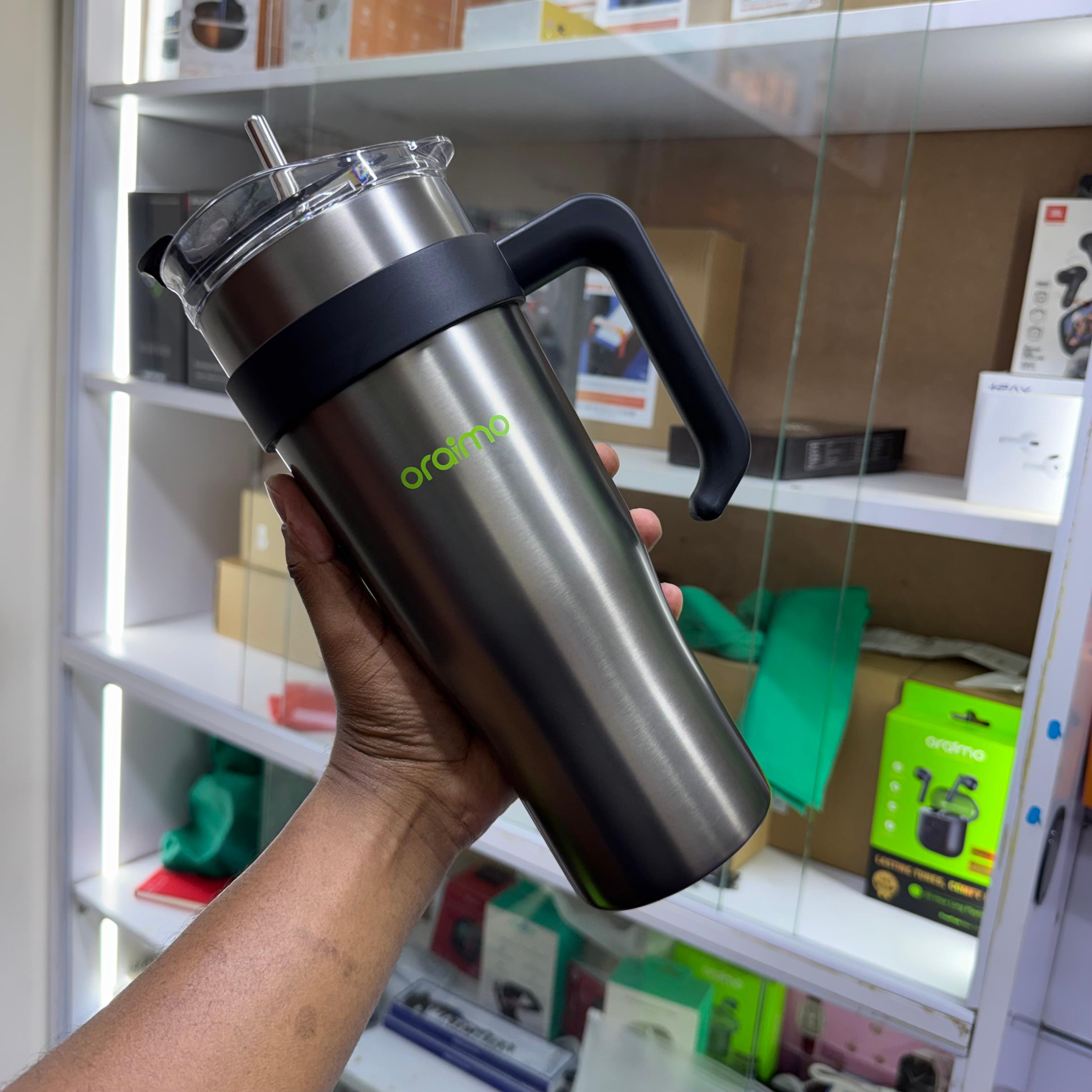 Oraimo ThermoGo S1200 1.2L Extra Large Insulated Water Bottle image 2