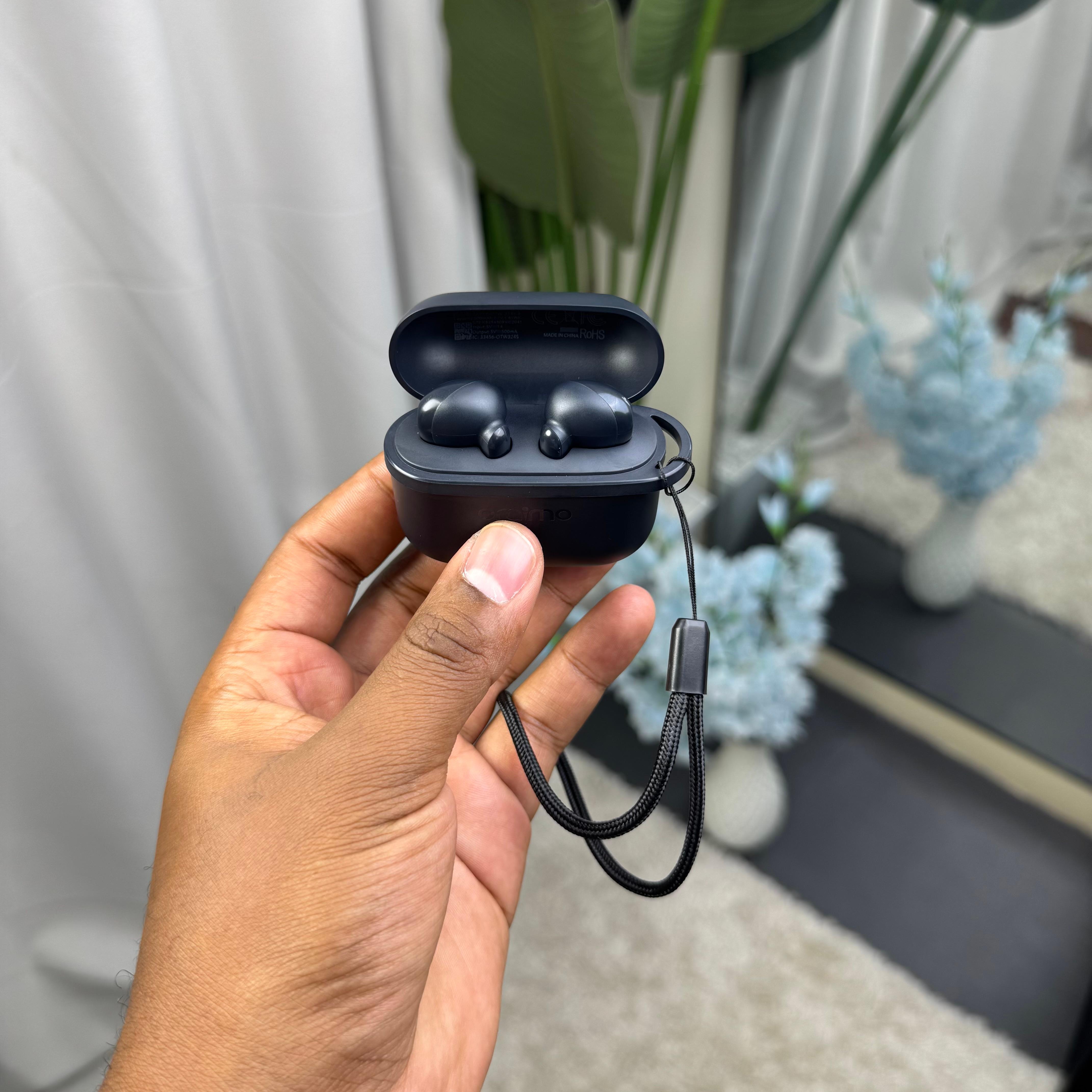 Oraimo SpaceBuds Air OTW-324S Half in Ear with Anti Lost Lanyard image 3