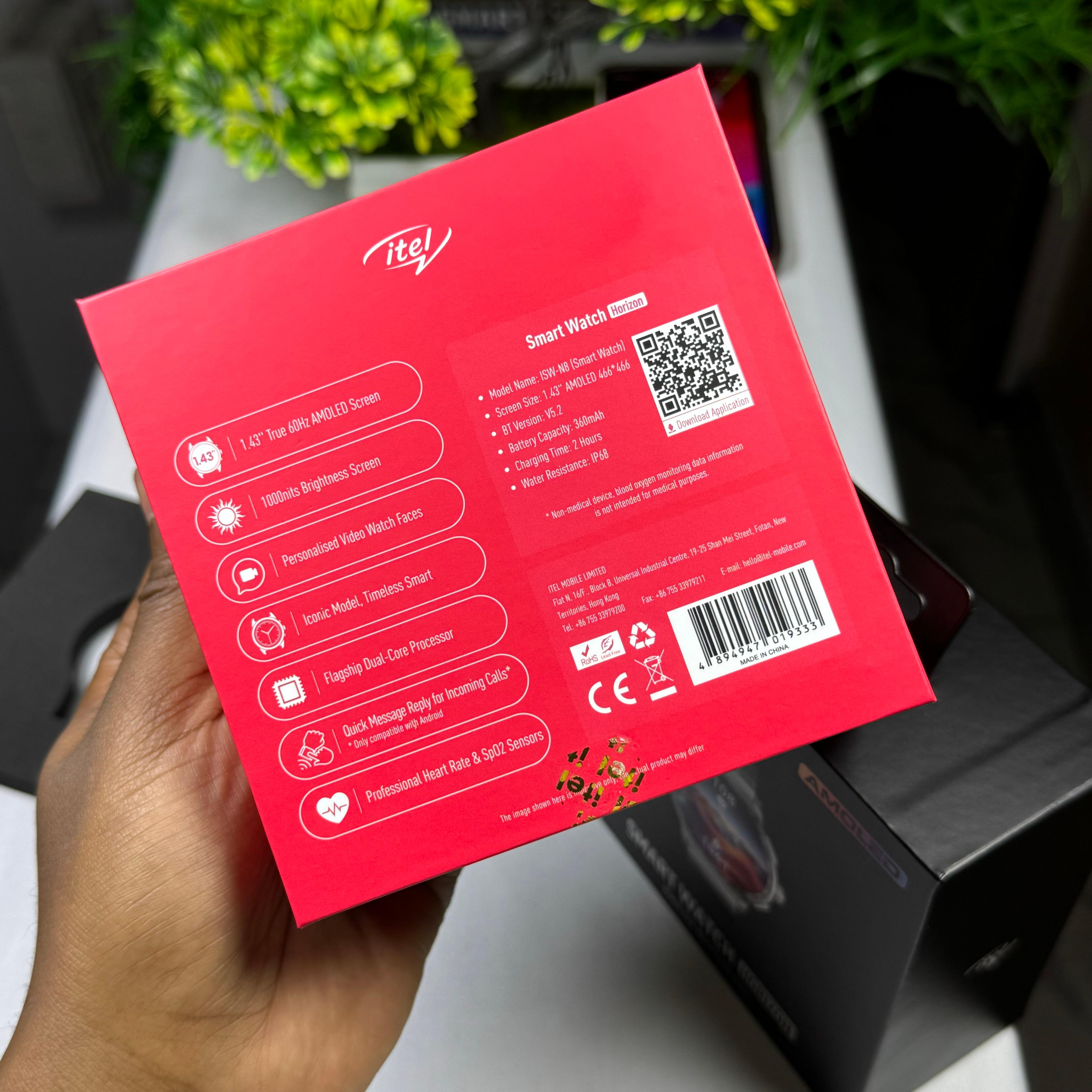 Itel Smart Watch Horizon (Rubber Straps) image 5