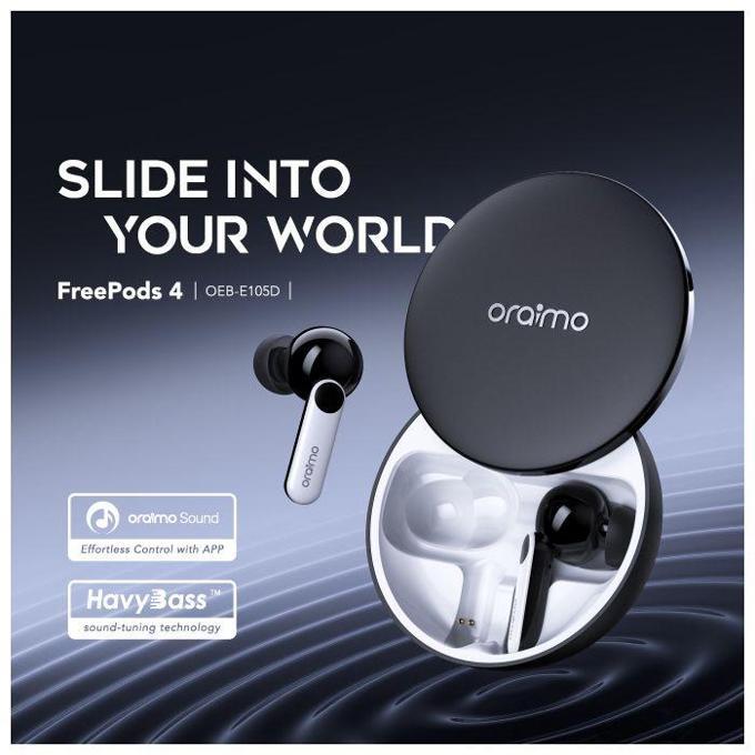 Oraimo FreePods 4 ANC True Wireless Earbuds image 9