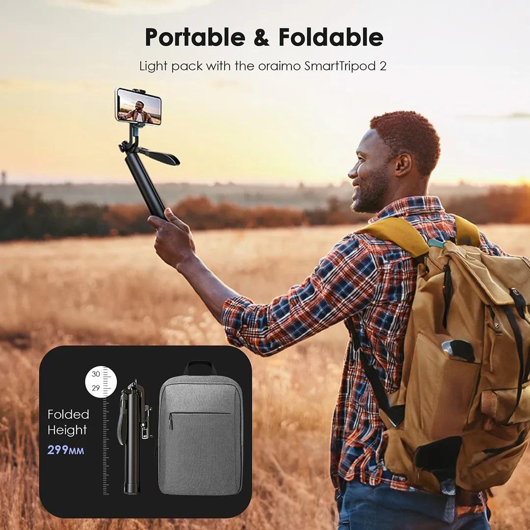 Oraimo SmartTripod 2 (Phone Holder+Stand)  image 10