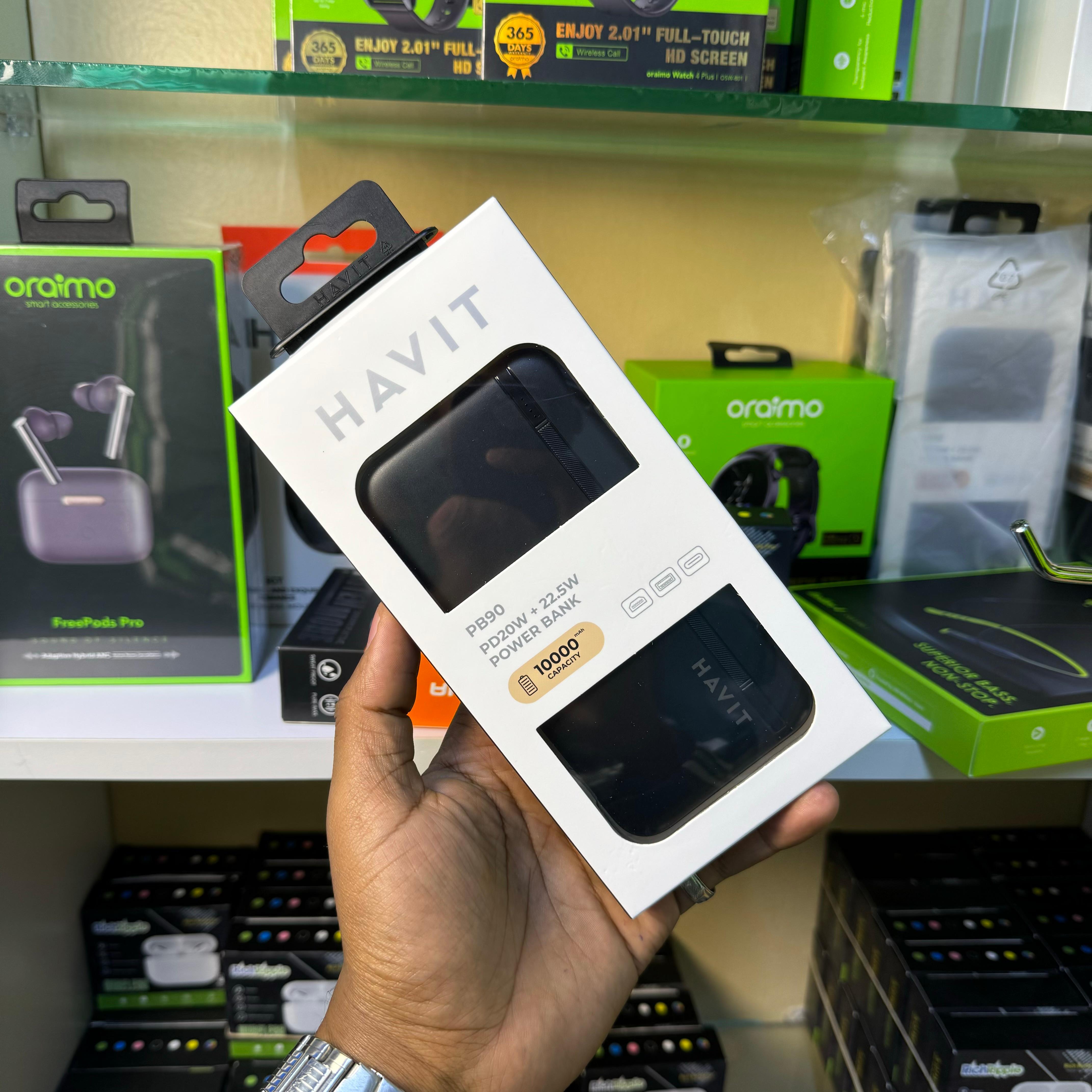 Havit Pb90 10000mAh Fast charging powerbank image 4