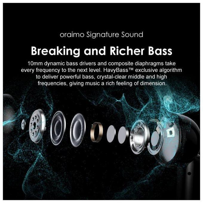 Oraimo FreePods 4 ANC True Wireless Earbuds image 15