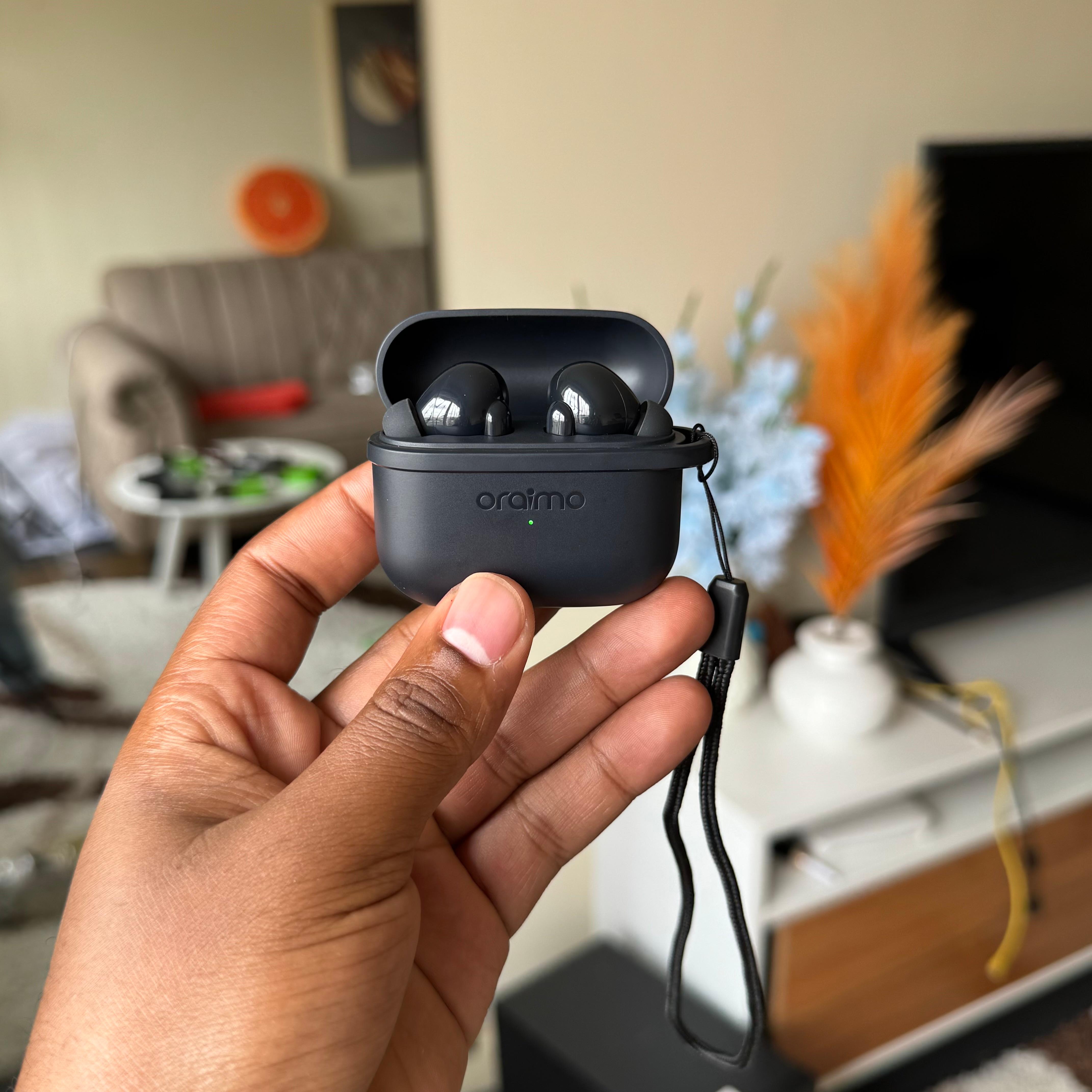 New Oraimo SpaceBuds Lite OTW-324 with Anti Lost Lanyard image 2