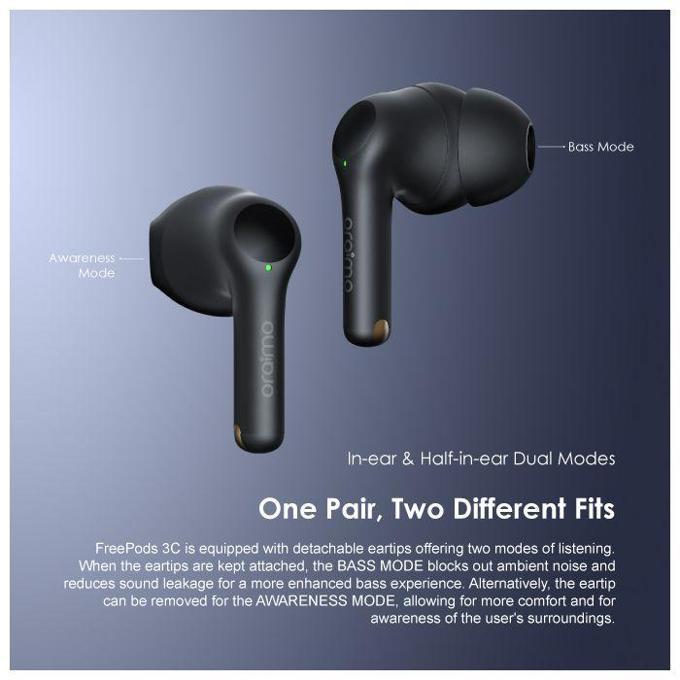Oraimo FreePods 3C ENC True Wireless Earbuds image 8