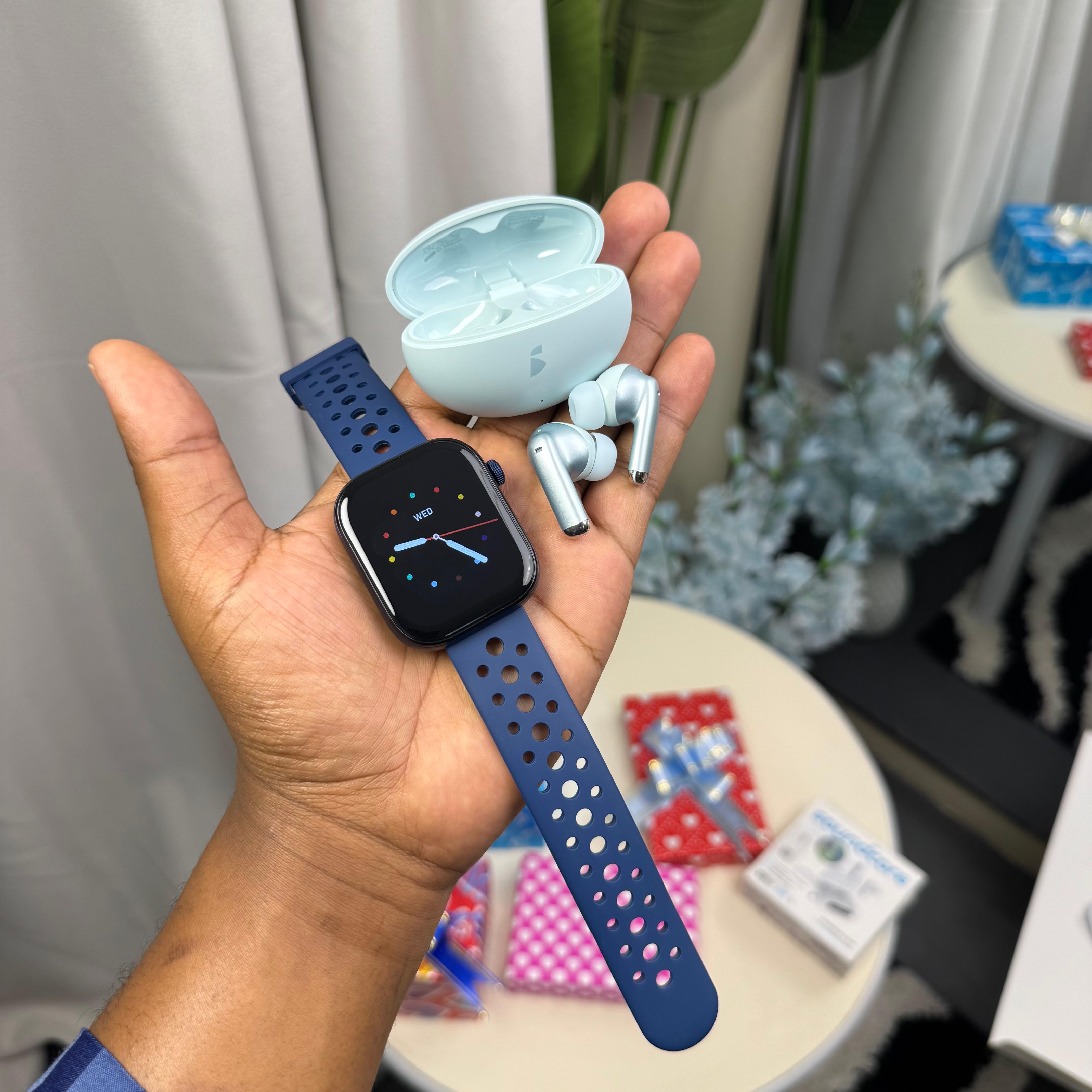 Infinix X Watch H4 + Itel BudsGo Gift Package image 3