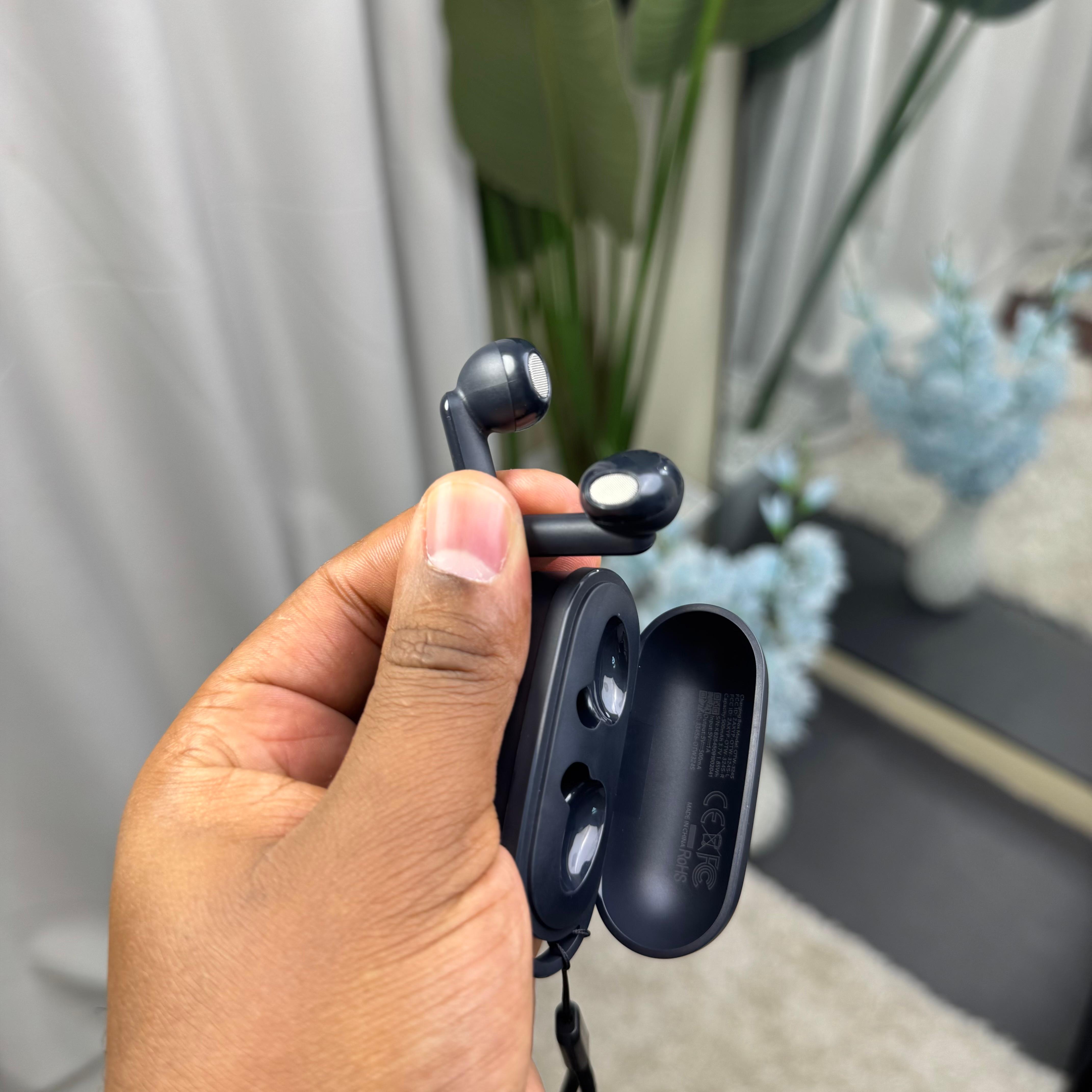 Oraimo SpaceBuds Air OTW-324S Half in Ear with Anti Lost Lanyard image 2