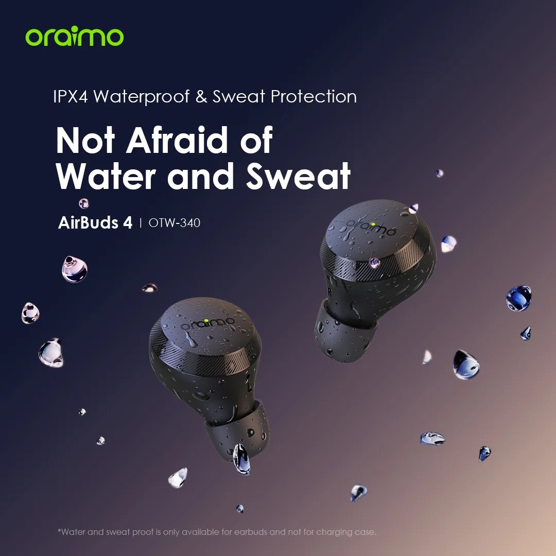 Oraimo AirBuds 4 ENC True Wireless Earbuds image 10