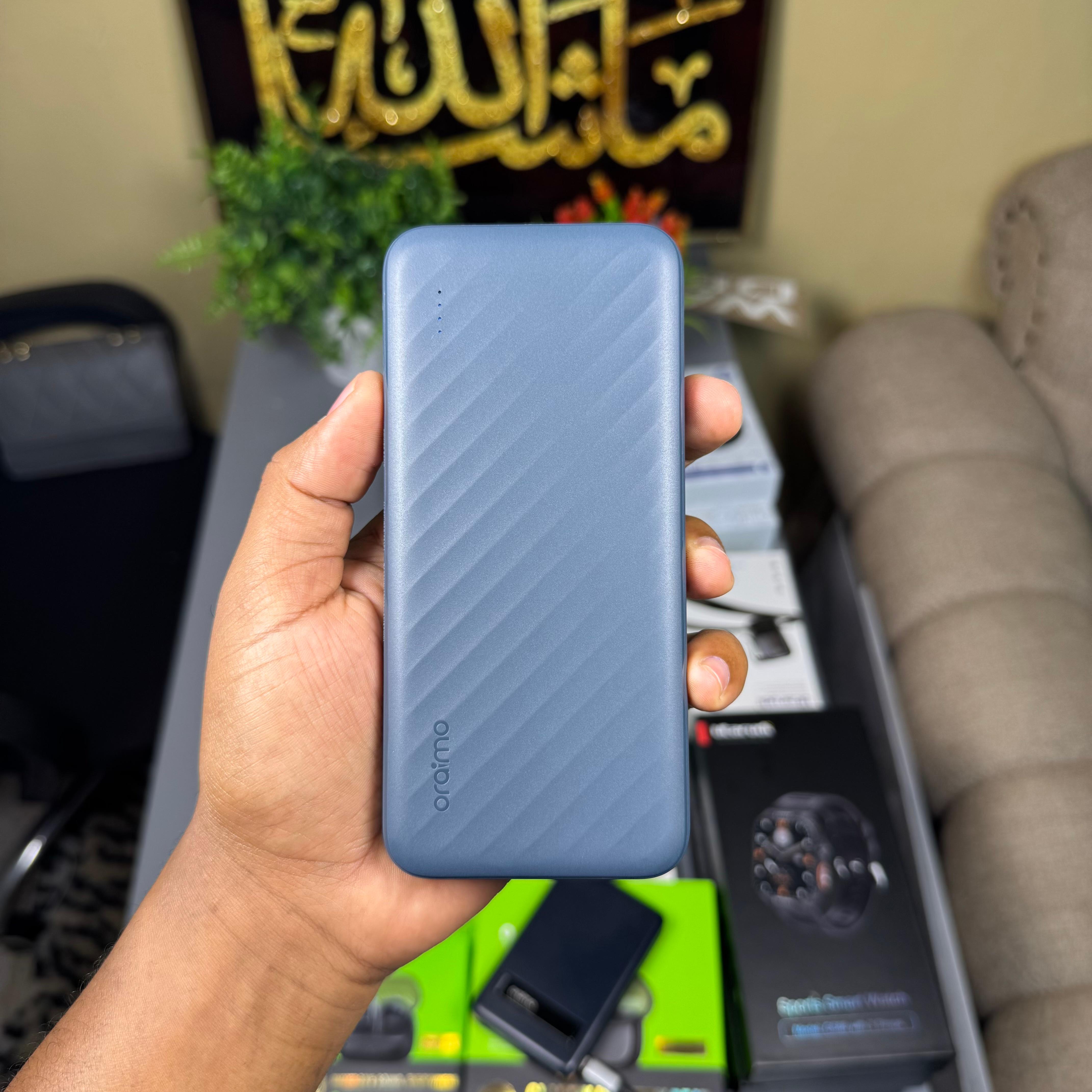 Oraimo Slice Link Pro 10000mAh 22.5W Powerbank with Charging cables image 2