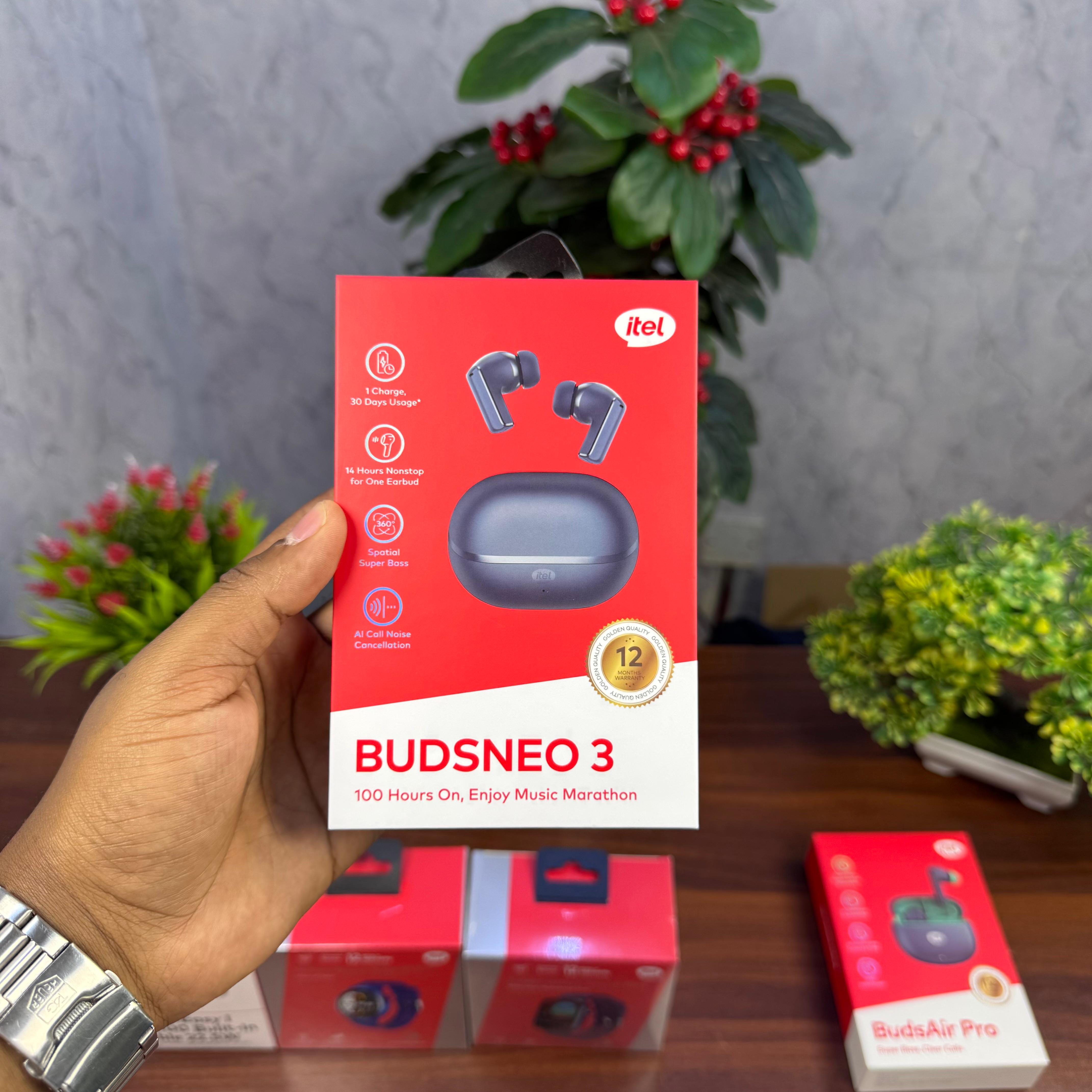 Itel Buds Neo 3 100 Hours Long Playtime image 4