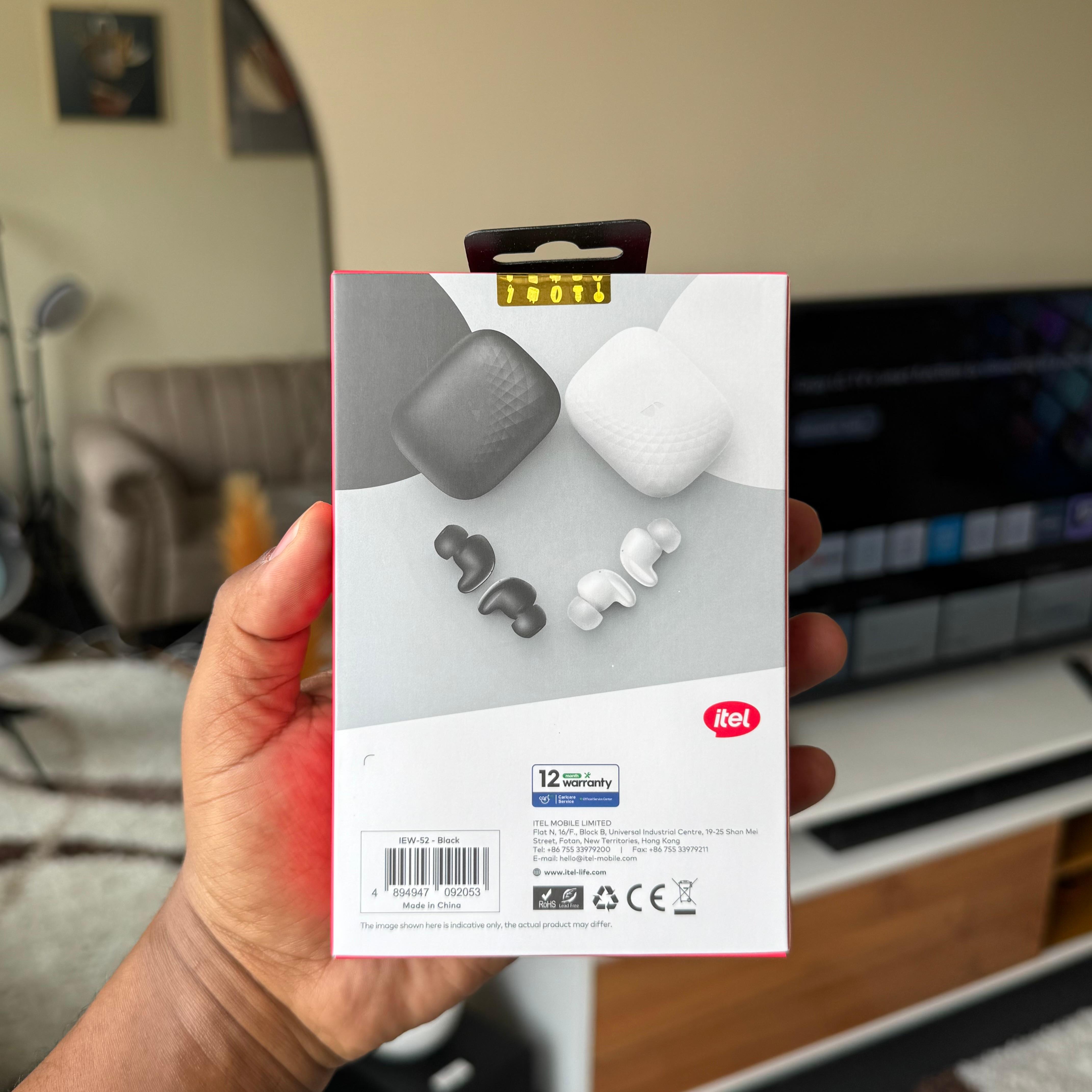 Itel BudsAir 5e Small Earbuds with carrying Lanyard image 8