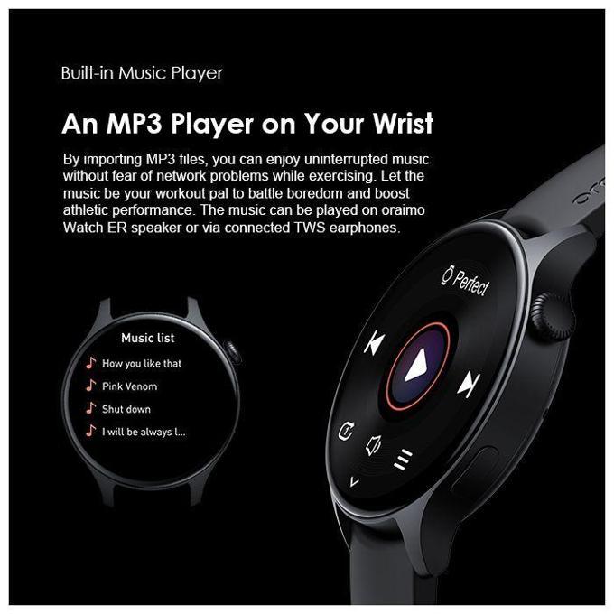 Oraimo Watch ER 1.43'' AMOLED IP68 Smart Watch image 10