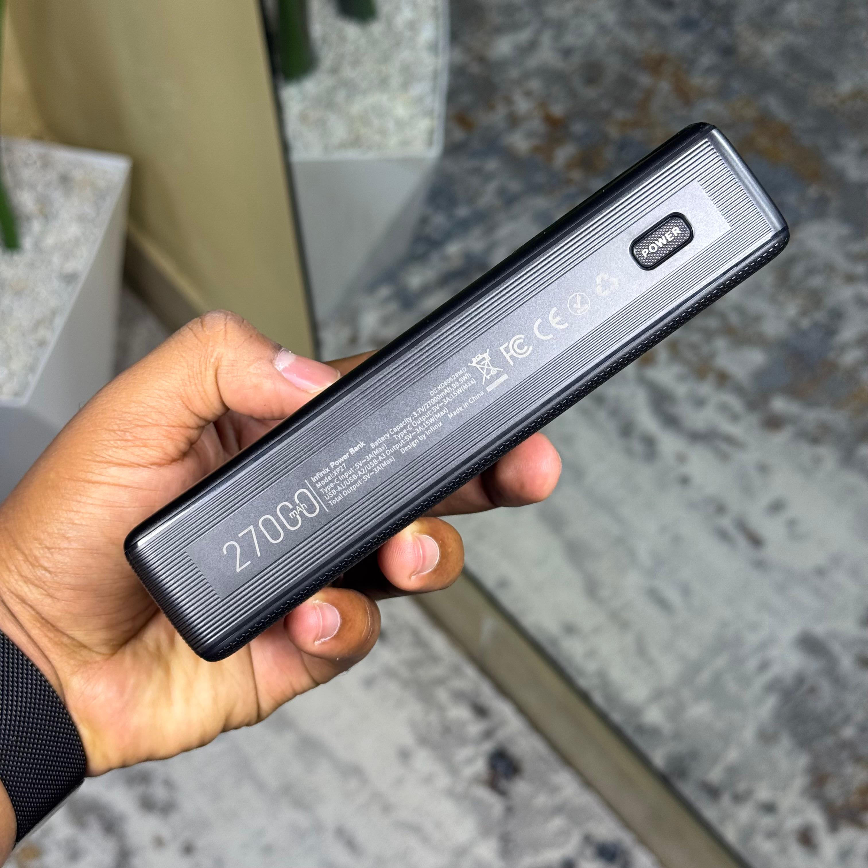 Infinix XPower 27 15W 27000mAh Safe Powerbank image 3