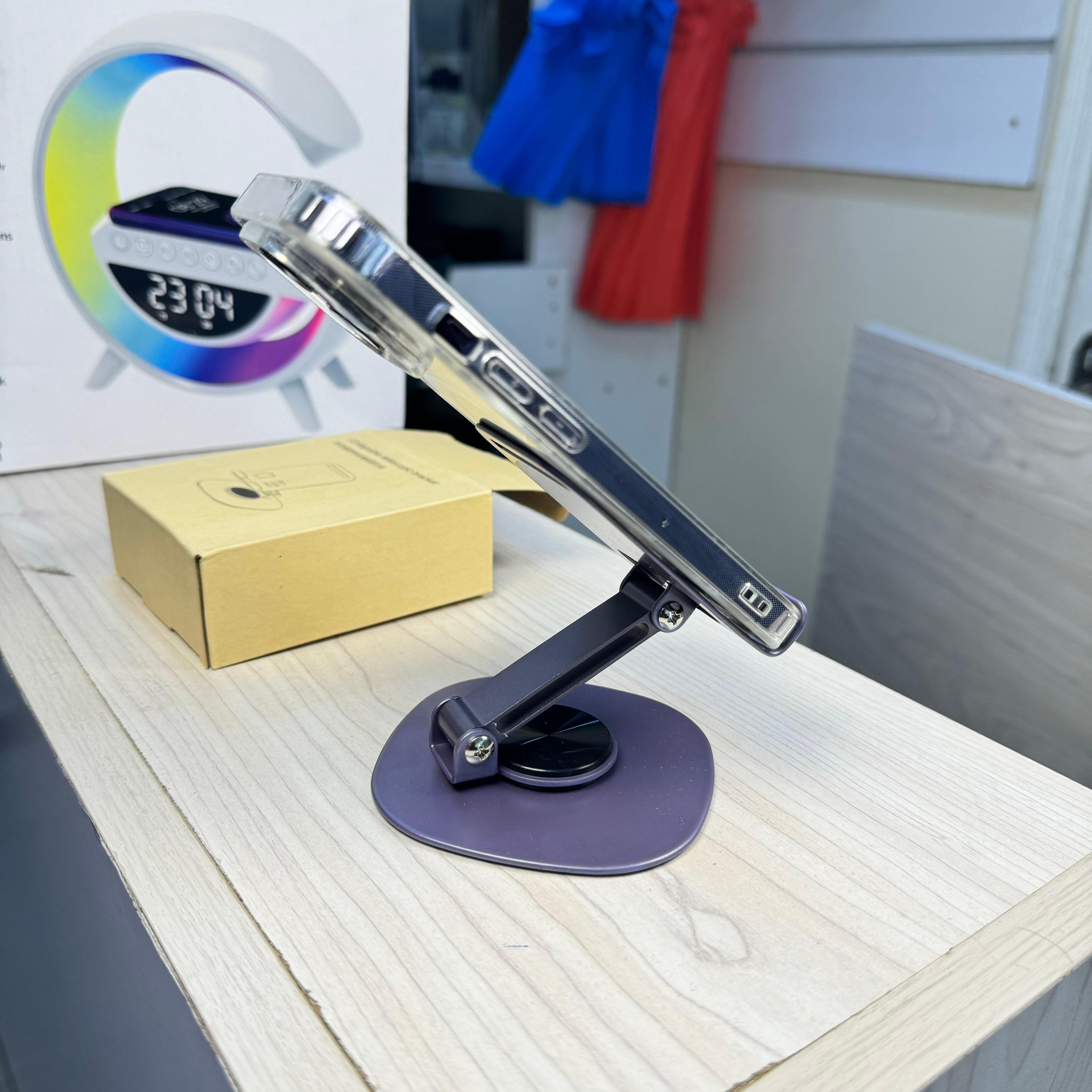 Collapsible telescopic bracket phone holder image 2