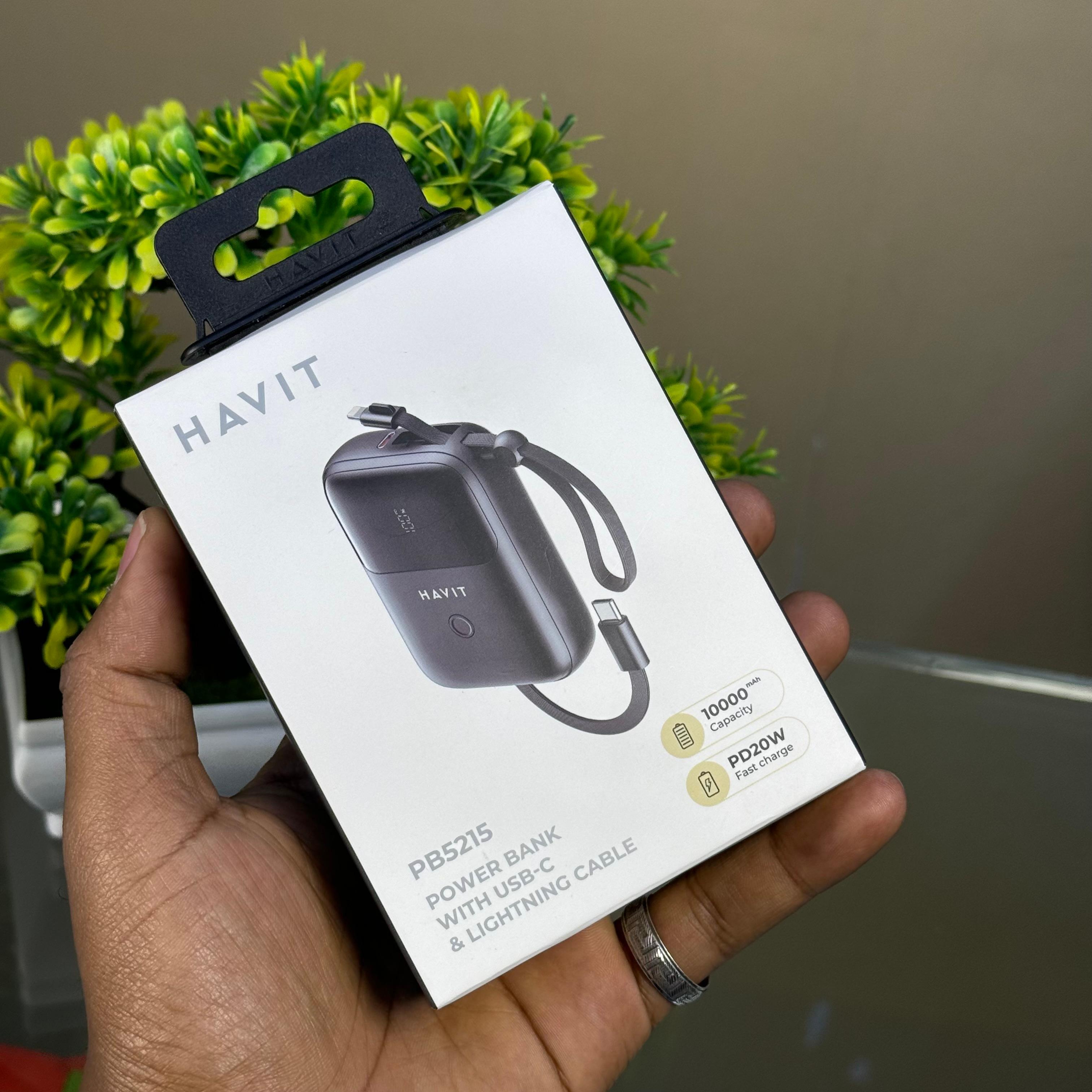 Havit Pb5215 portable fast charging powerbank  image 5