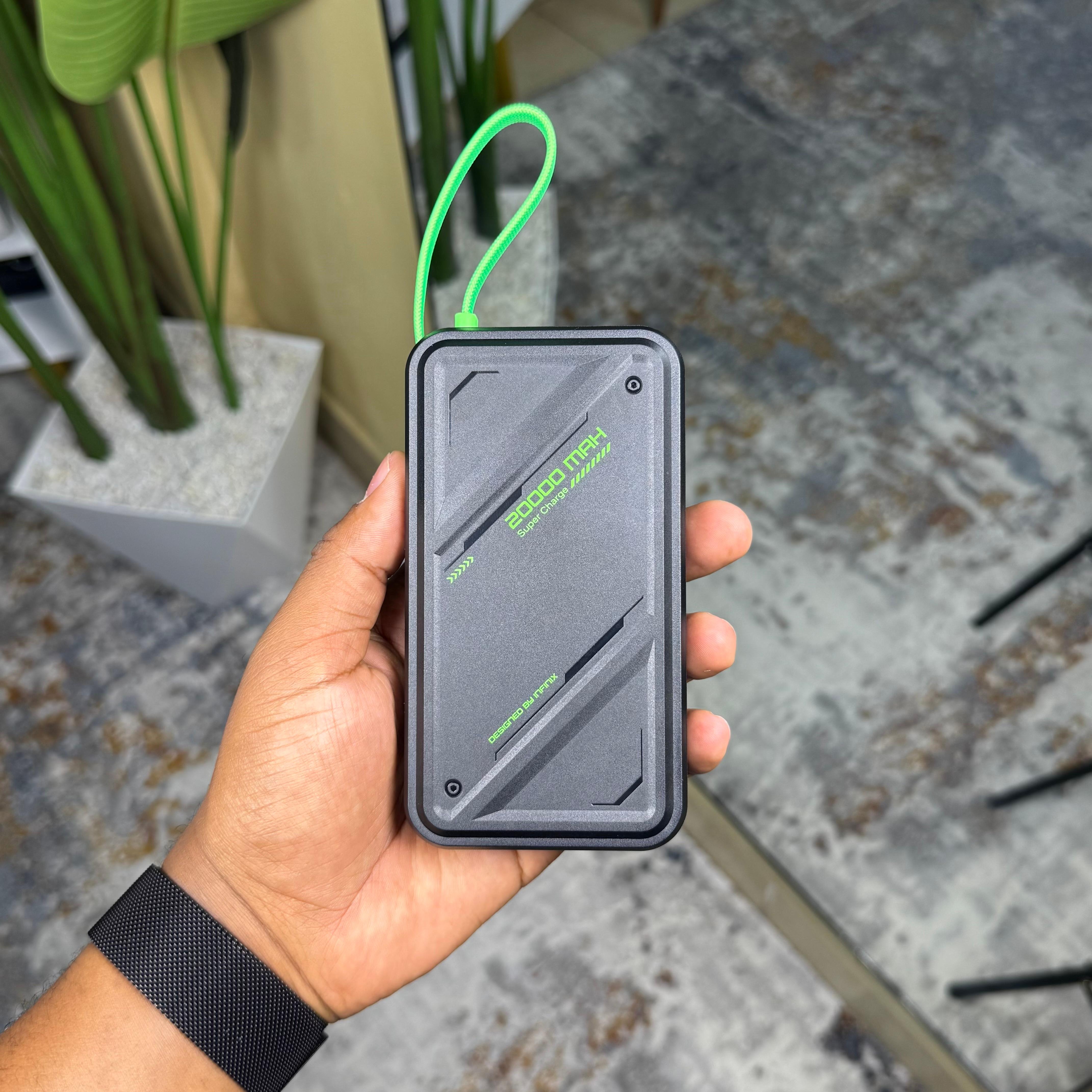 Infinix Gt Power 20000mAh 55W Portable Laptop Charging Powerbank