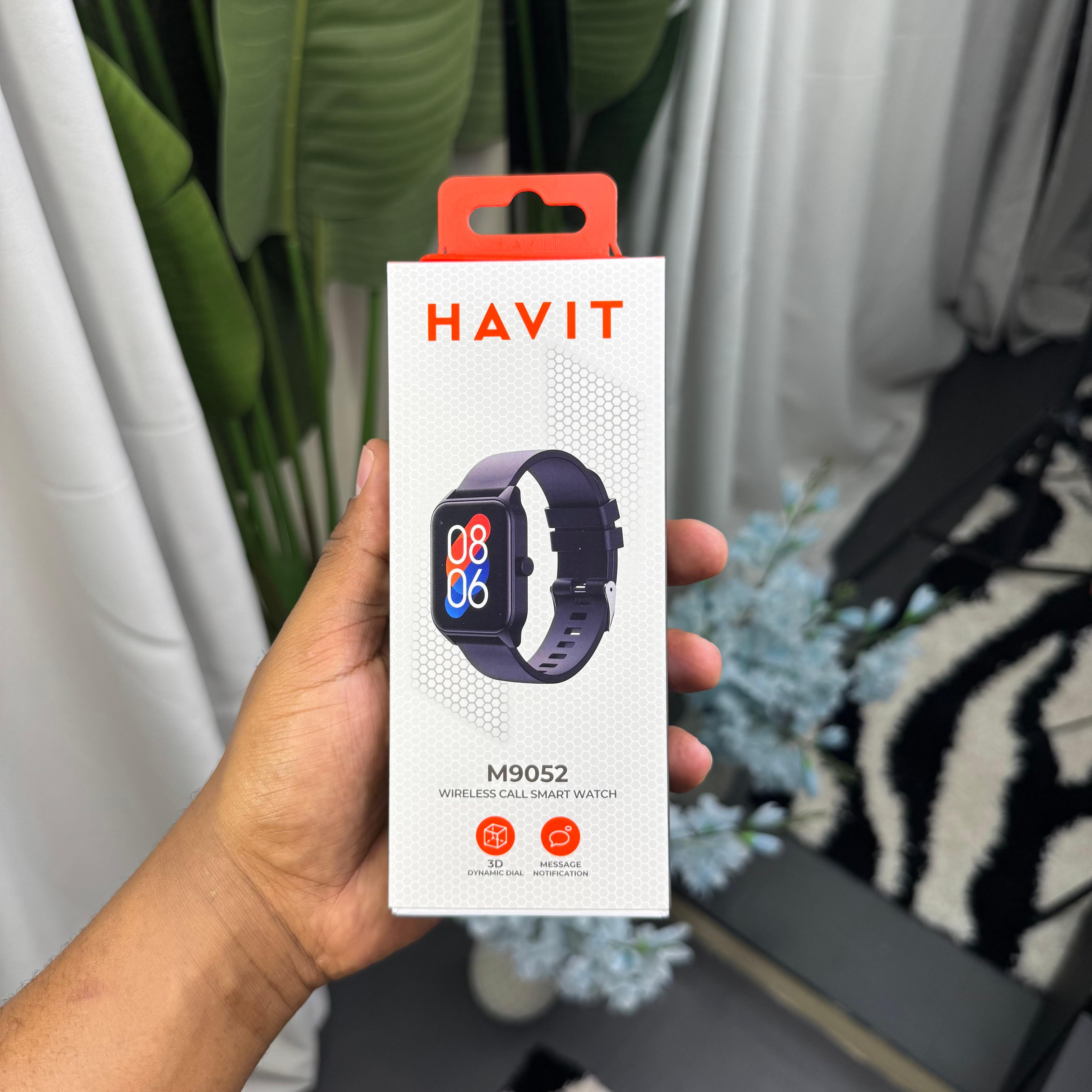 Havit M9052 Small Smartwatch Black image 3