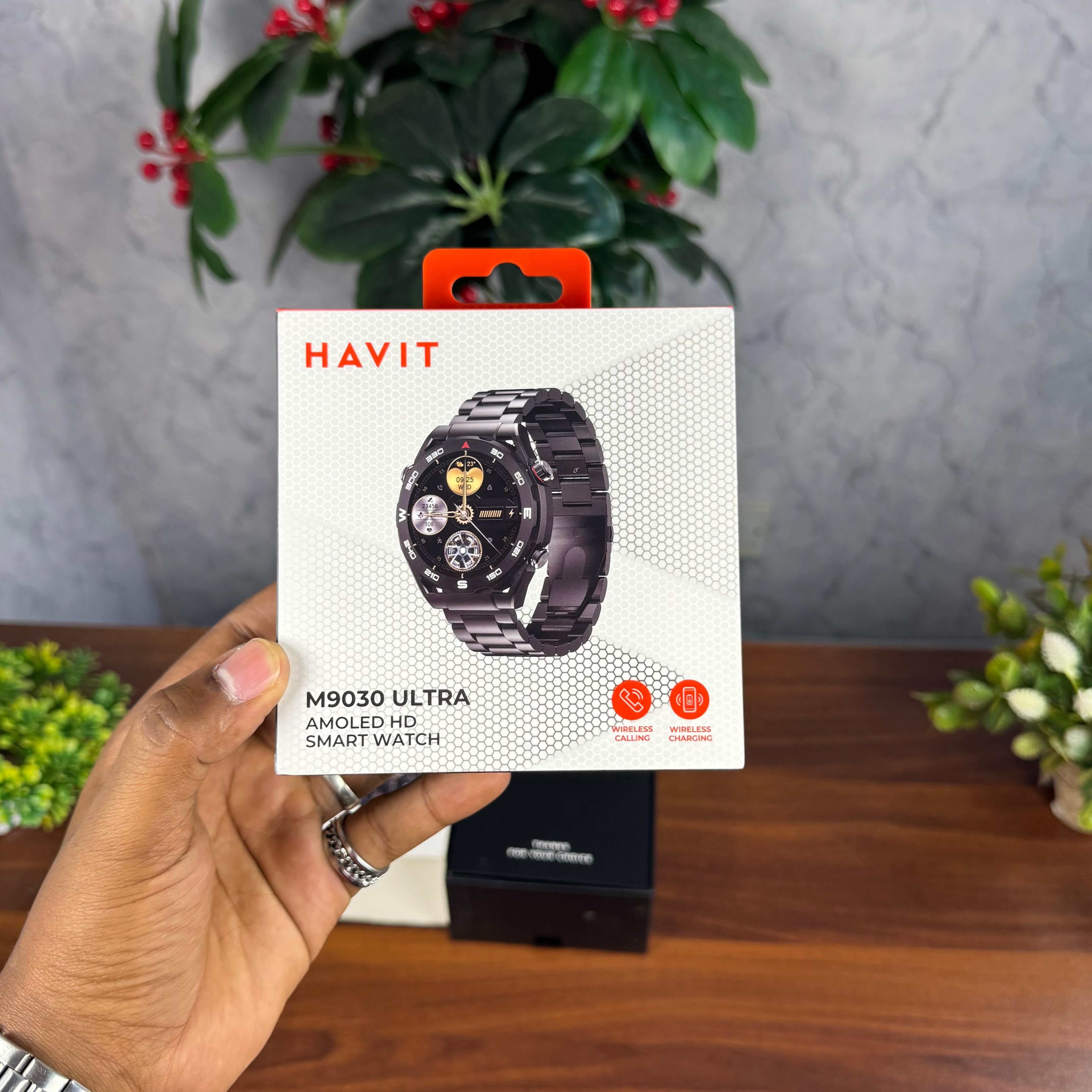 New Havit M9030 Ultra Hd Amoled Display Smartwatch image 5